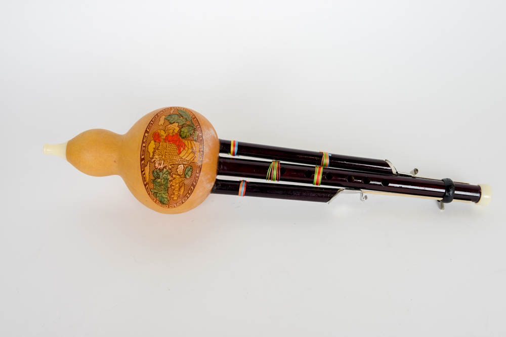 Chinese Hulusi Gourd Pipe