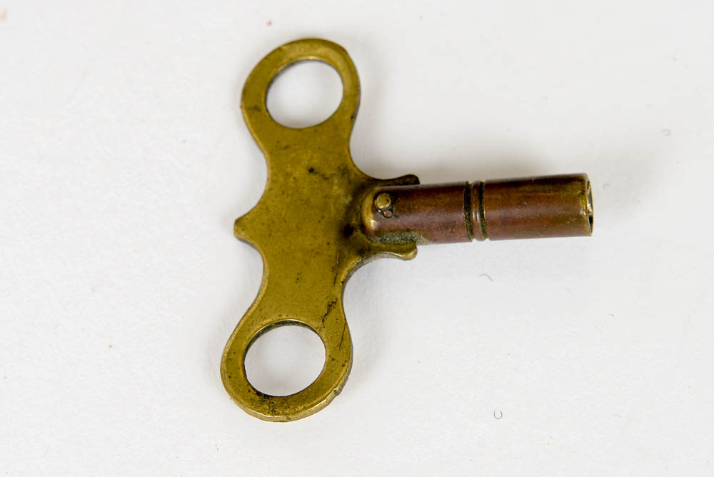 Antique Wooden Mantle Clock