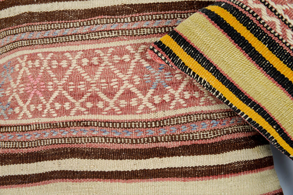 Pair of Decorative Afghan Pillows