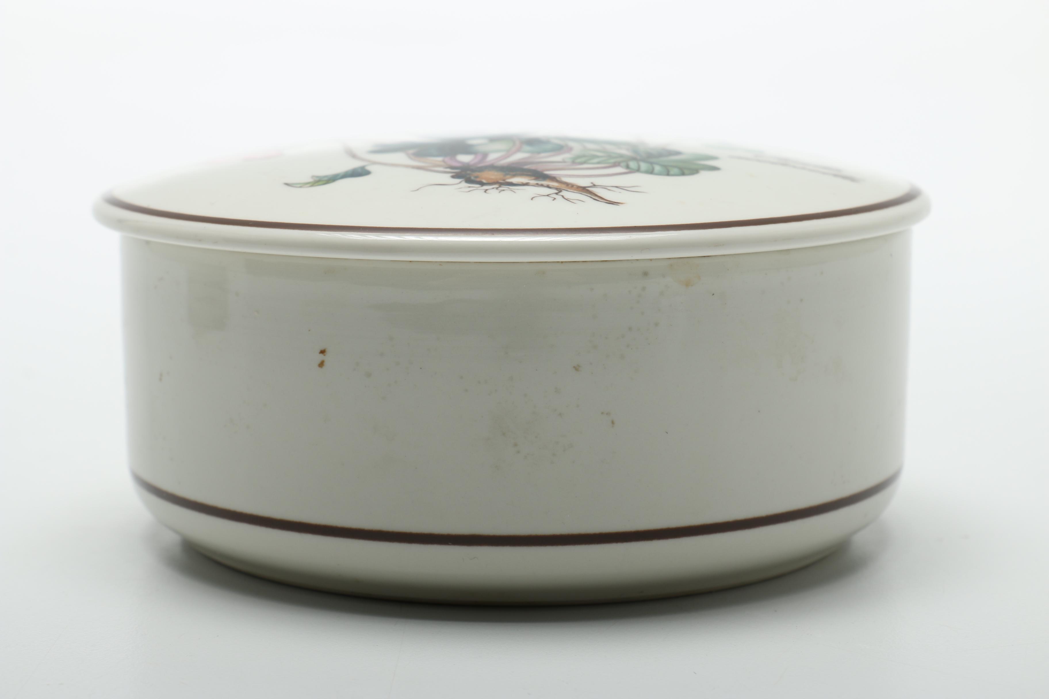 Villeroy And Bloch "Botanica" Porcelain Boxes