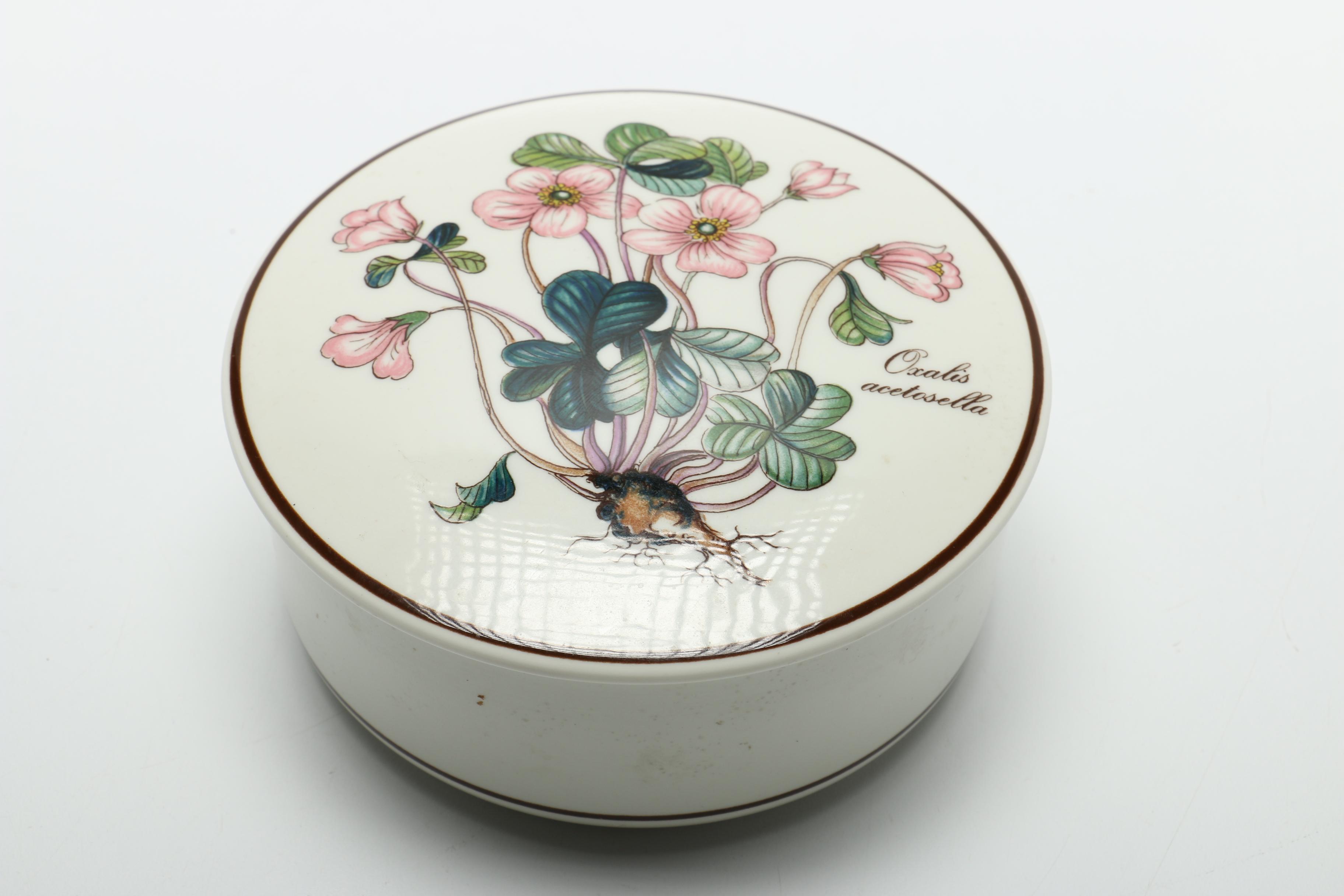Villeroy And Bloch "Botanica" Porcelain Boxes