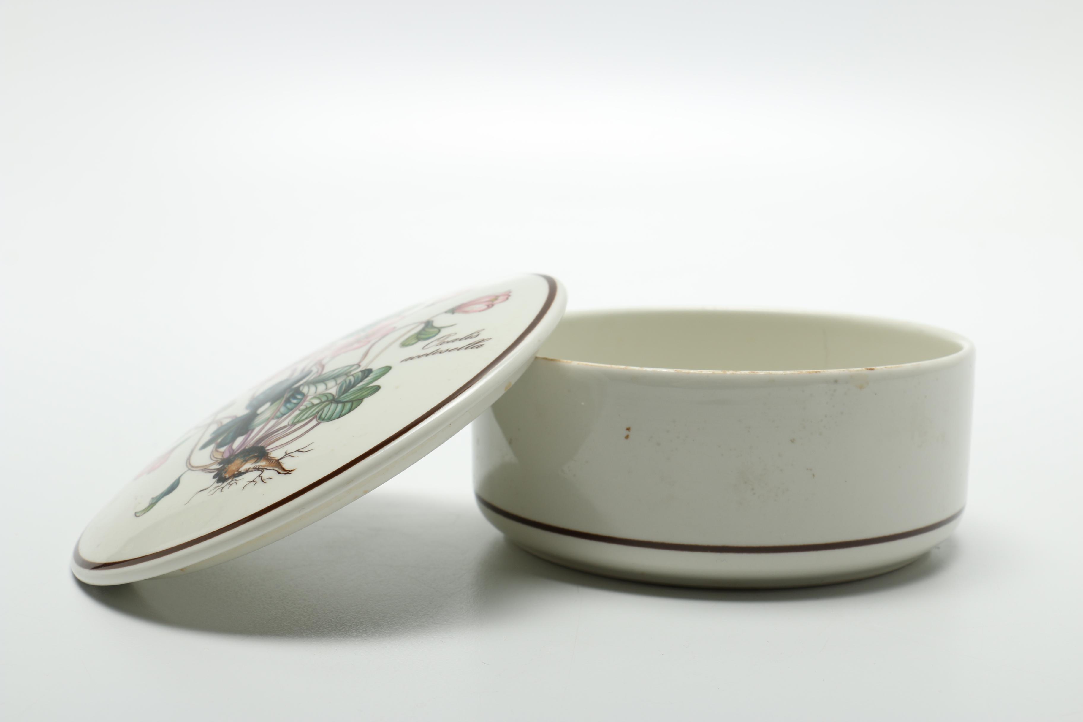 Villeroy And Bloch "Botanica" Porcelain Boxes