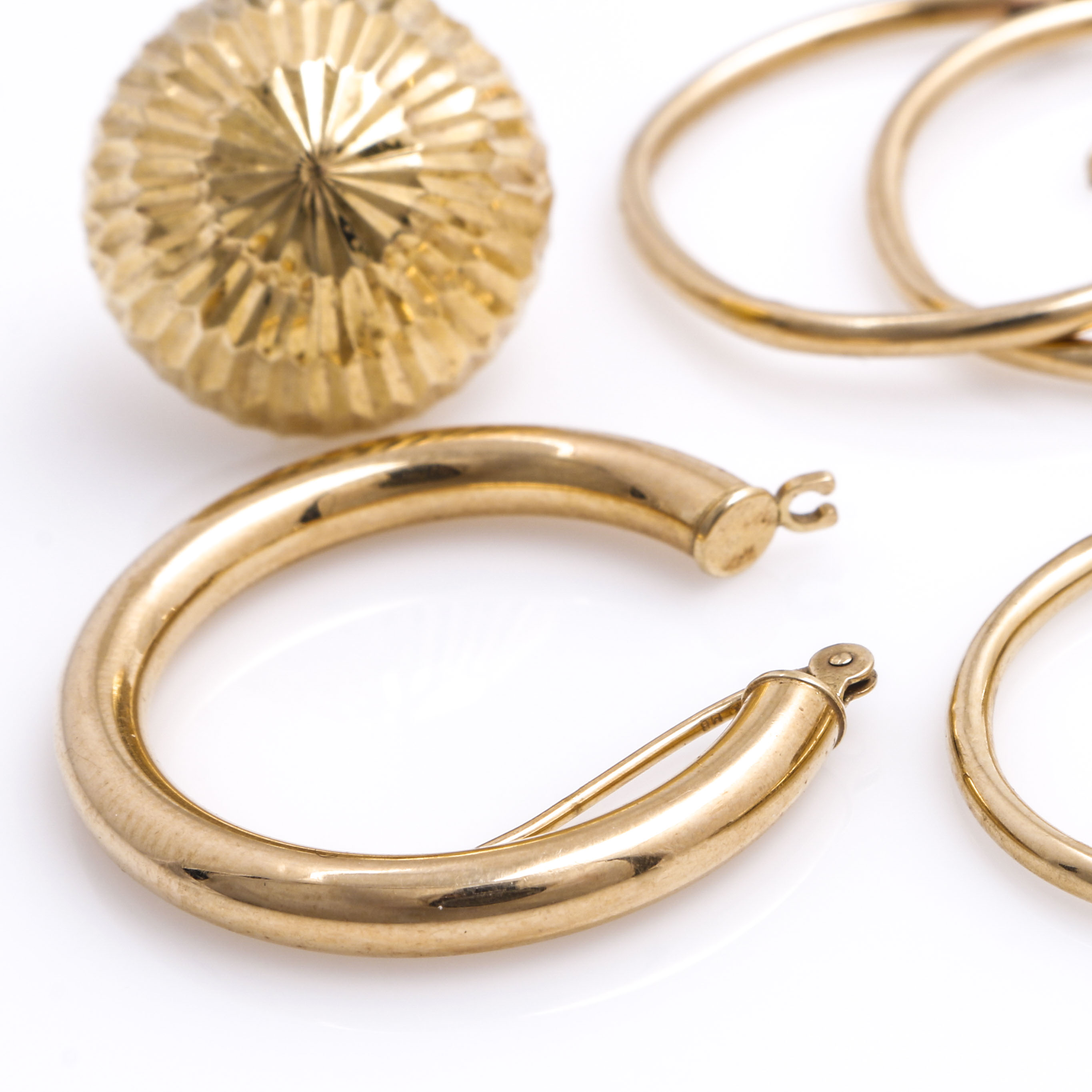 14K Yellow Gold Scrap Jewelry Pieces