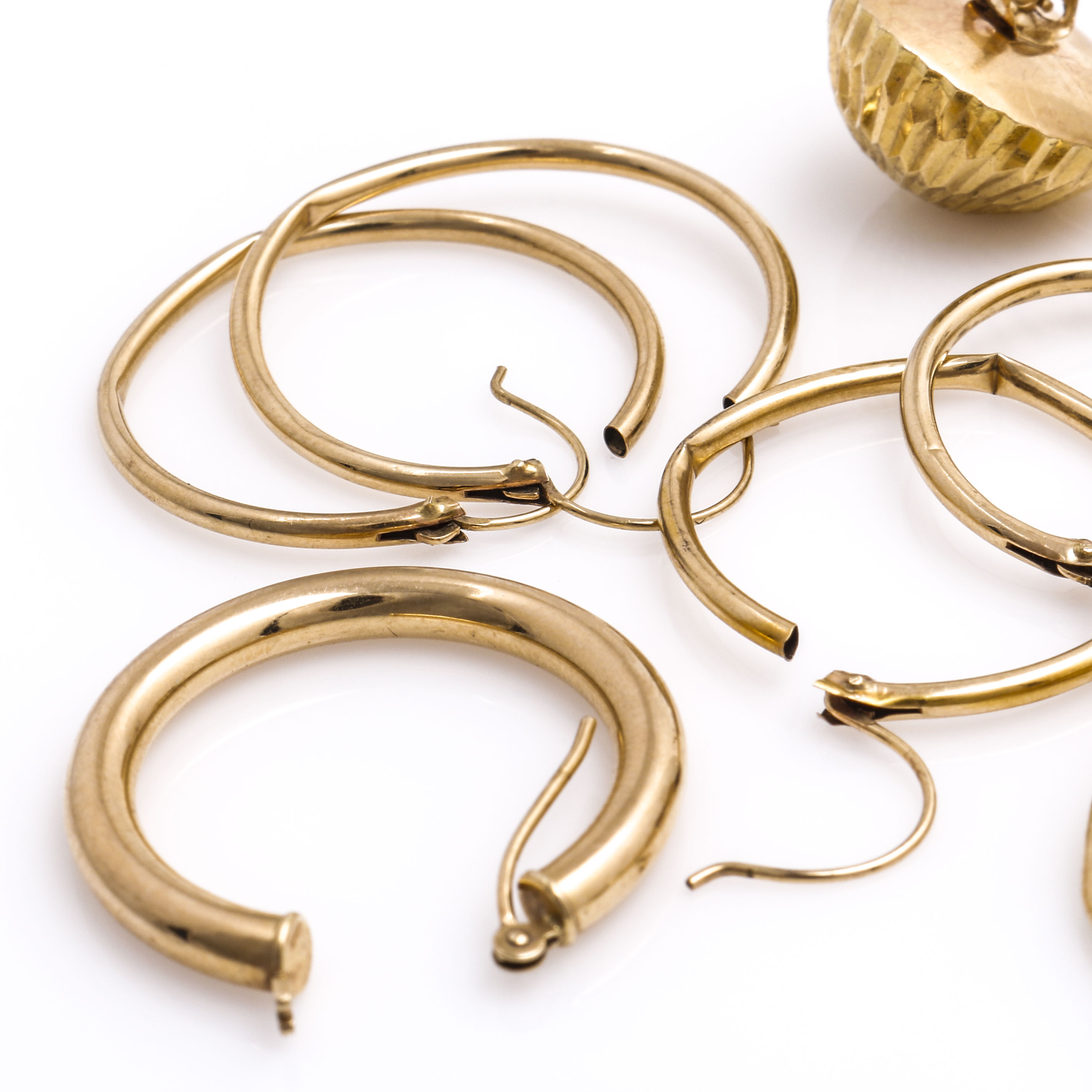 14K Yellow Gold Scrap Jewelry Pieces