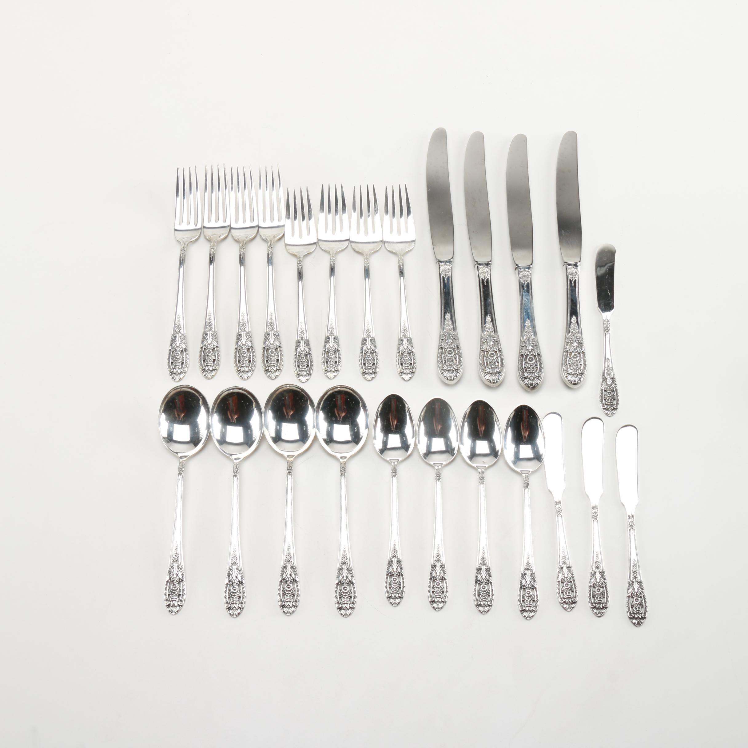 Fine Arts "Crown Princess" Sterling Silver Flatware for Four
