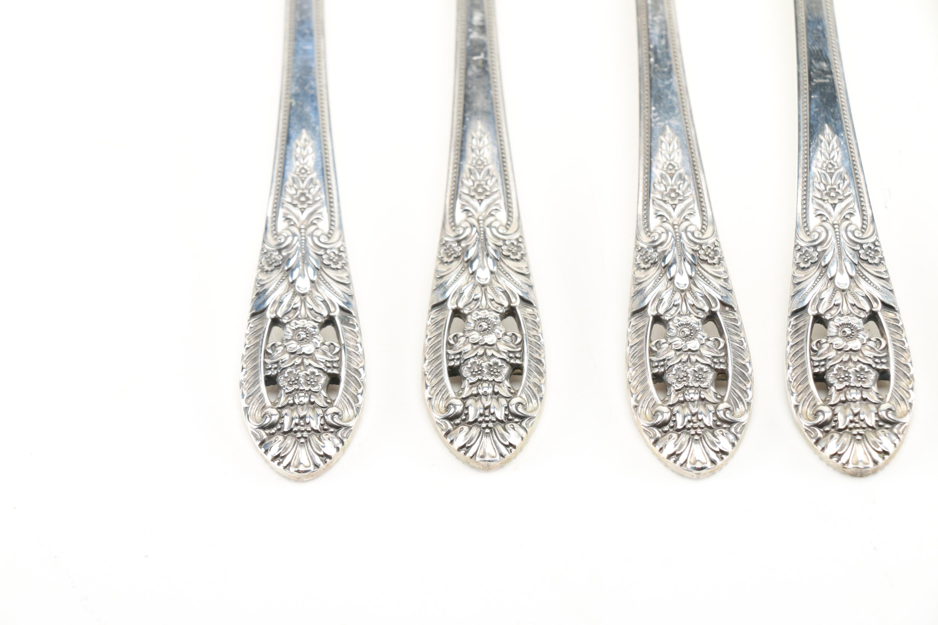Fine Arts "Crown Princess" Sterling Silver Flatware for Four
