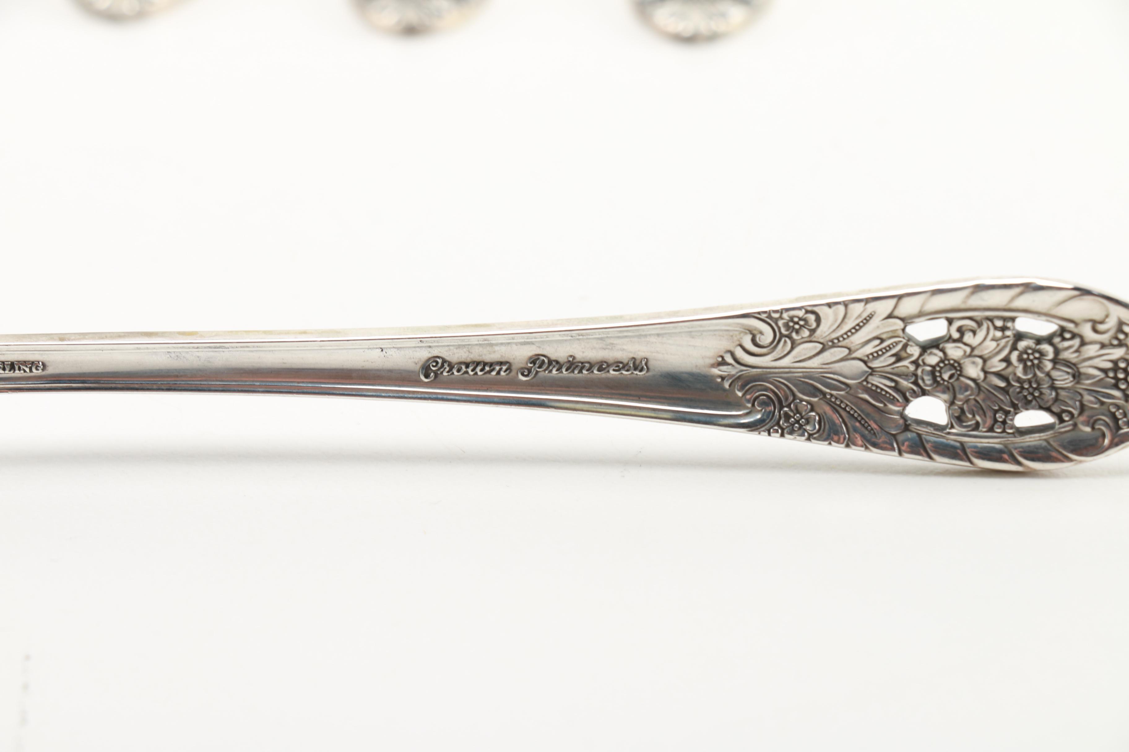 Fine Arts "Crown Princess" Sterling Silver Flatware for Four