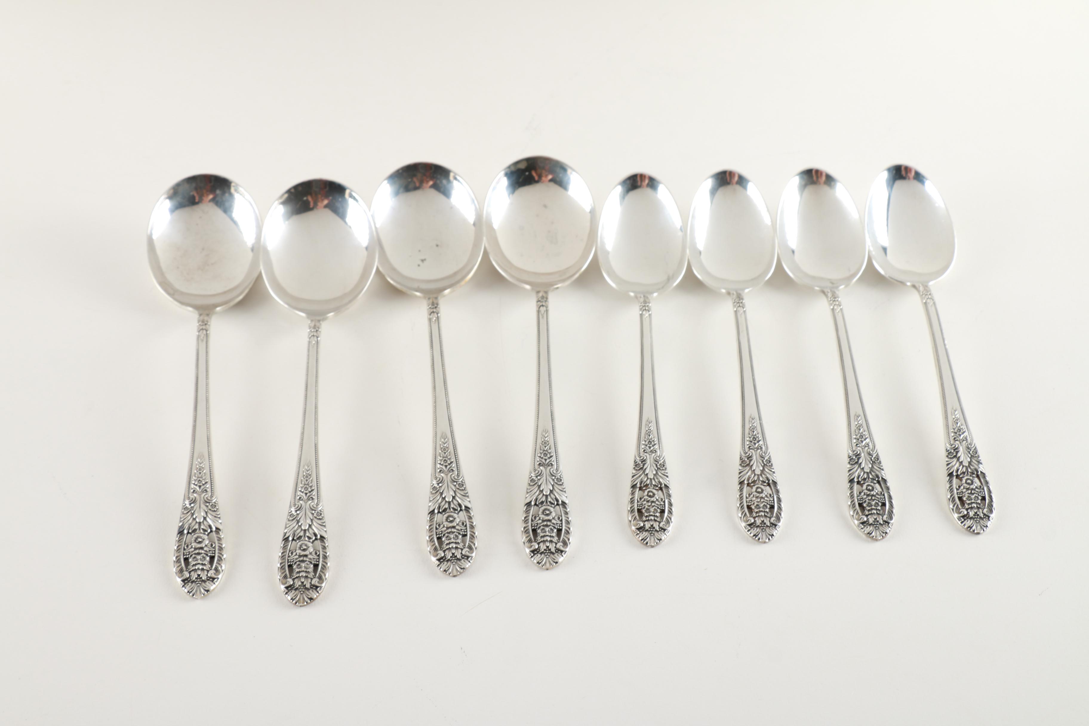 Fine Arts "Crown Princess" Sterling Silver Flatware for Four