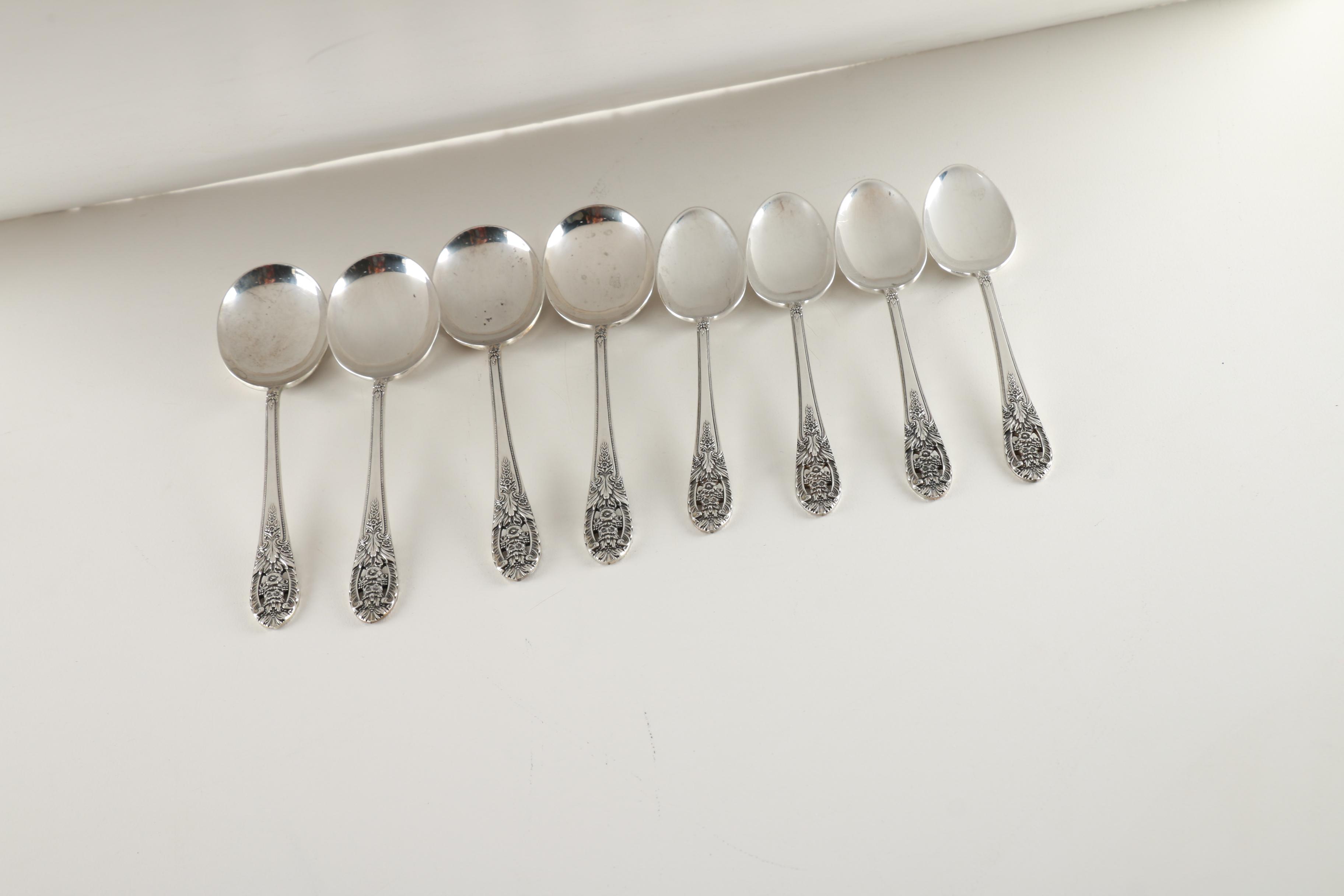 Fine Arts "Crown Princess" Sterling Silver Flatware for Four