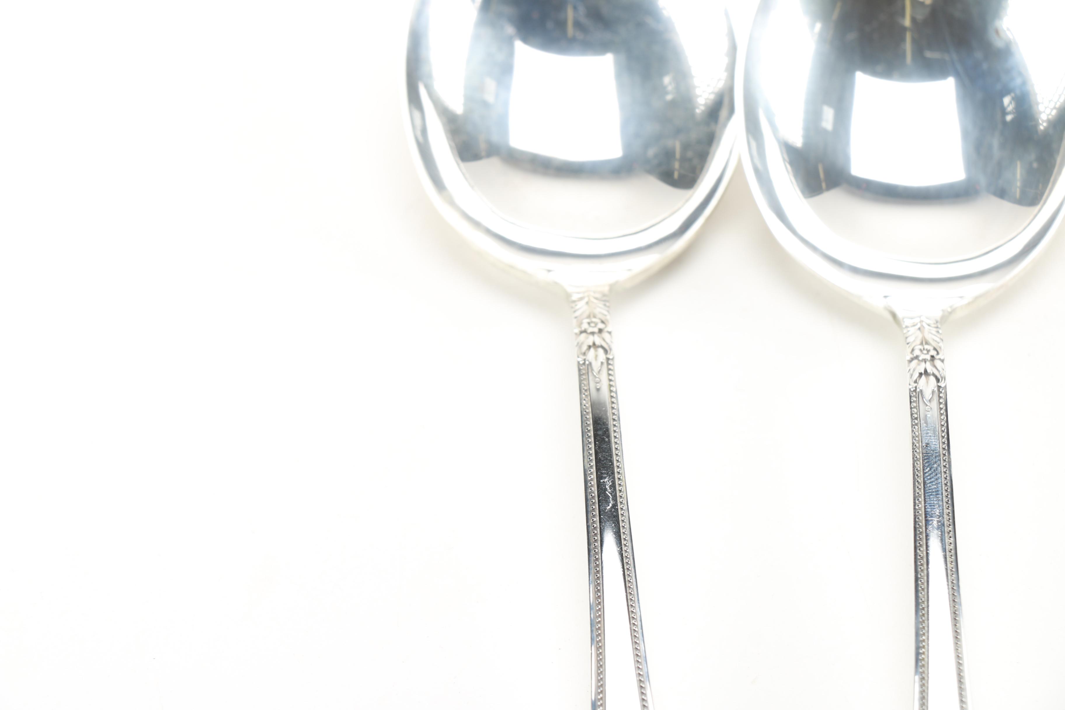 Fine Arts "Crown Princess" Sterling Silver Flatware for Four