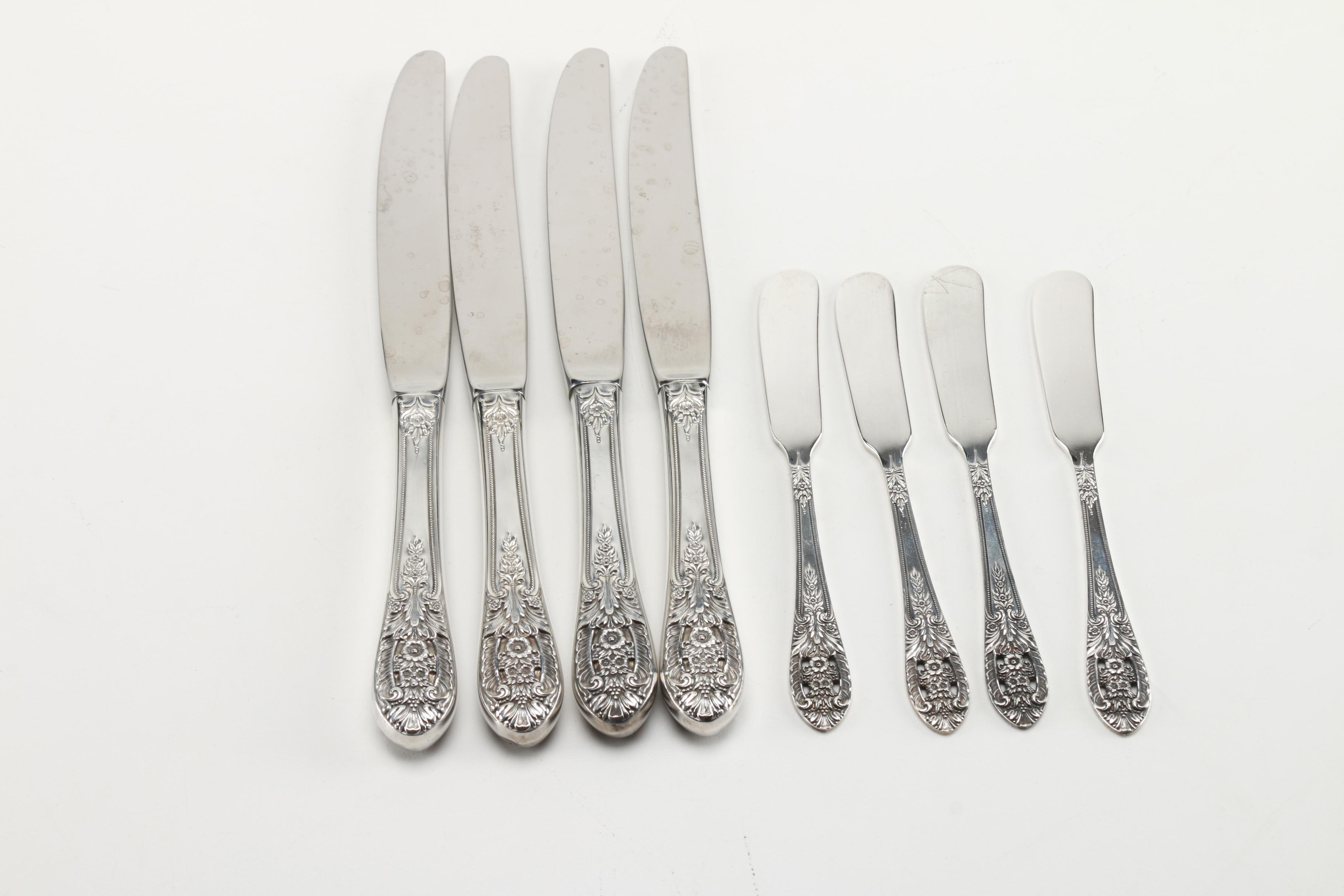 Fine Arts "Crown Princess" Sterling Silver Flatware for Four