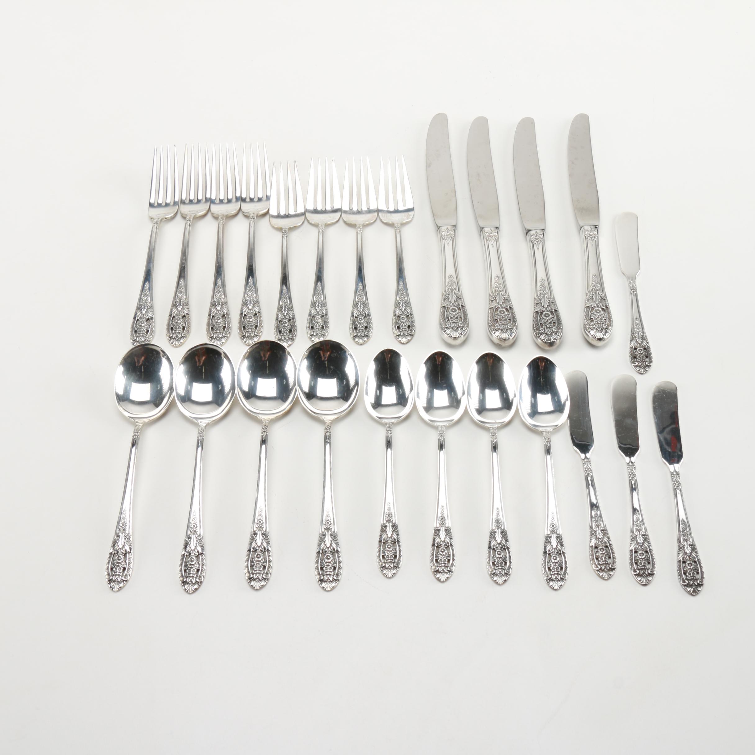 Fine Arts "Crown Princess" Sterling Silver Flatware for Four