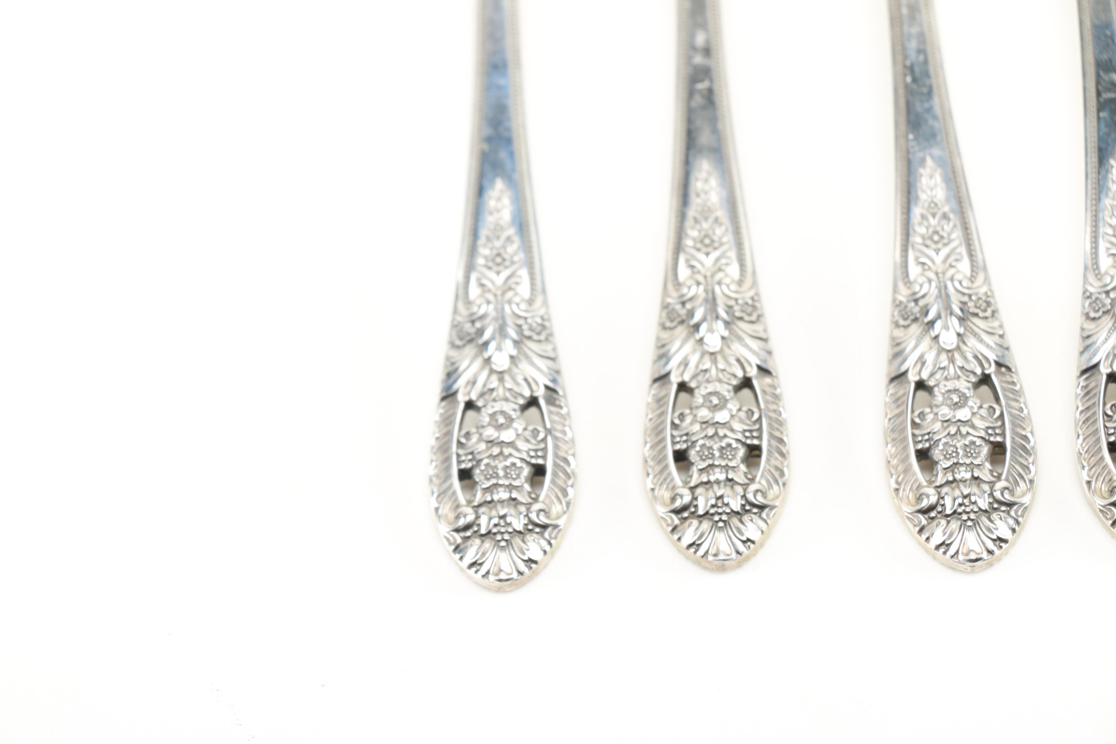 Fine Arts "Crown Princess" Sterling Silver Flatware for Four
