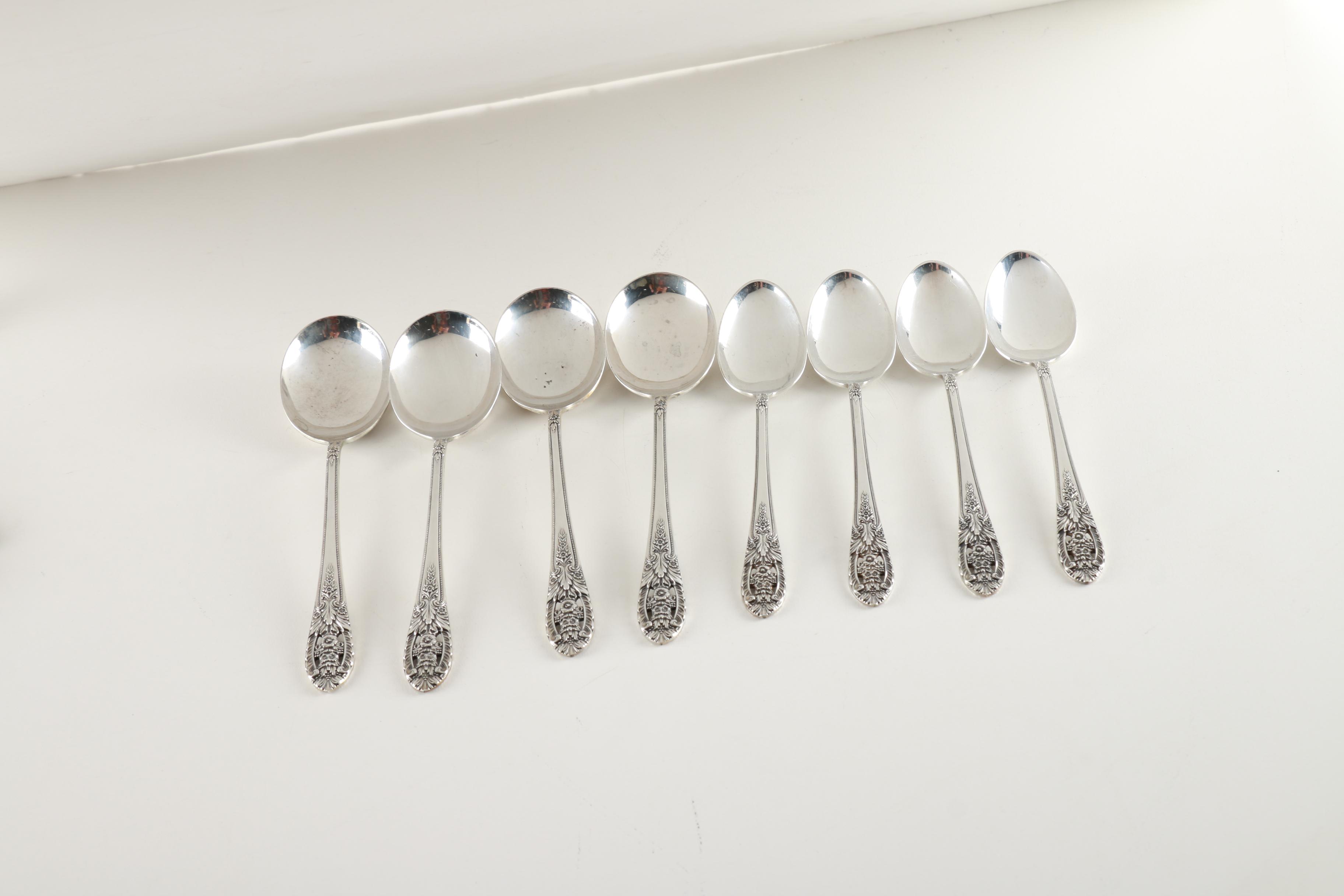 Fine Arts "Crown Princess" Sterling Silver Flatware for Four