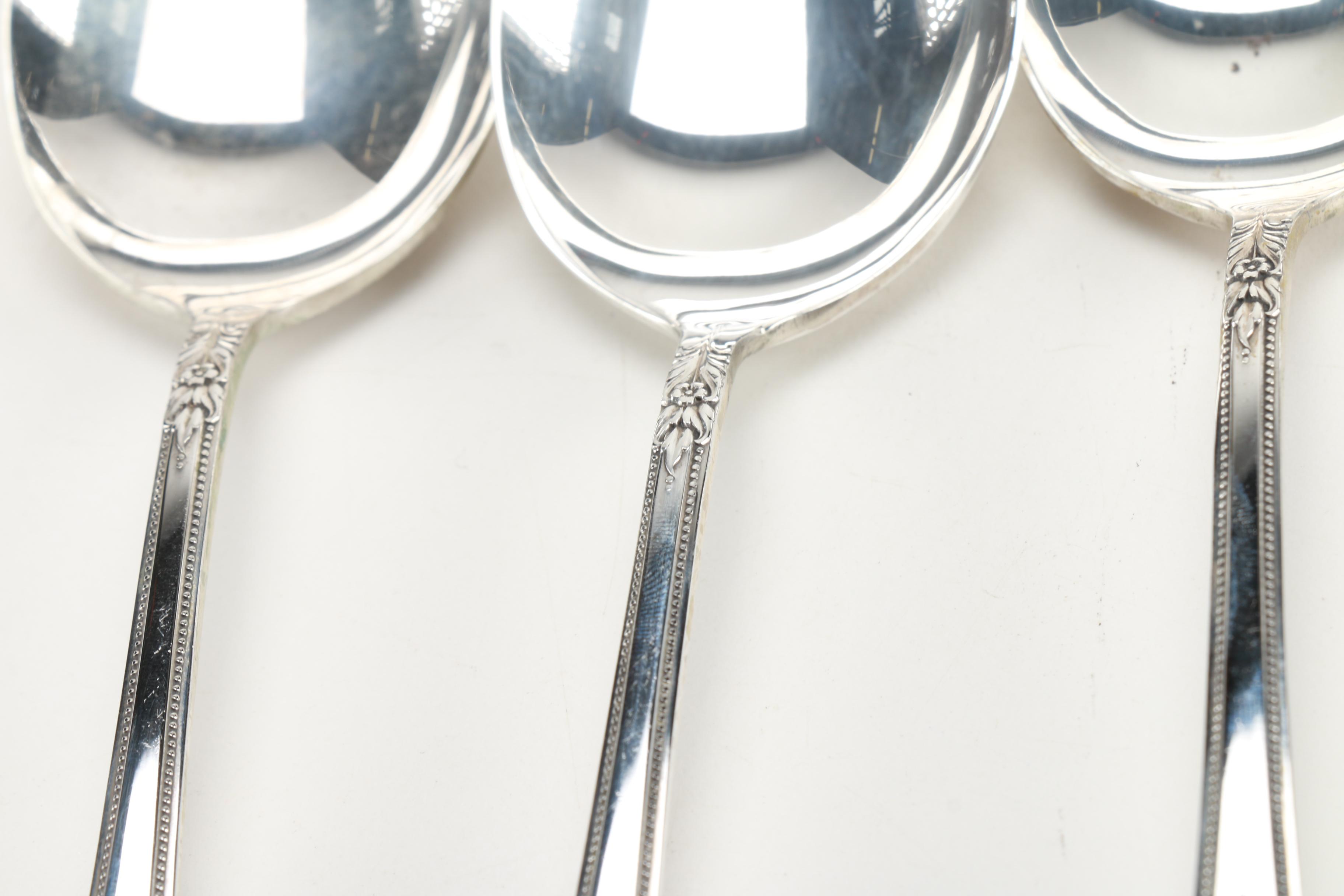 Fine Arts "Crown Princess" Sterling Silver Flatware for Four