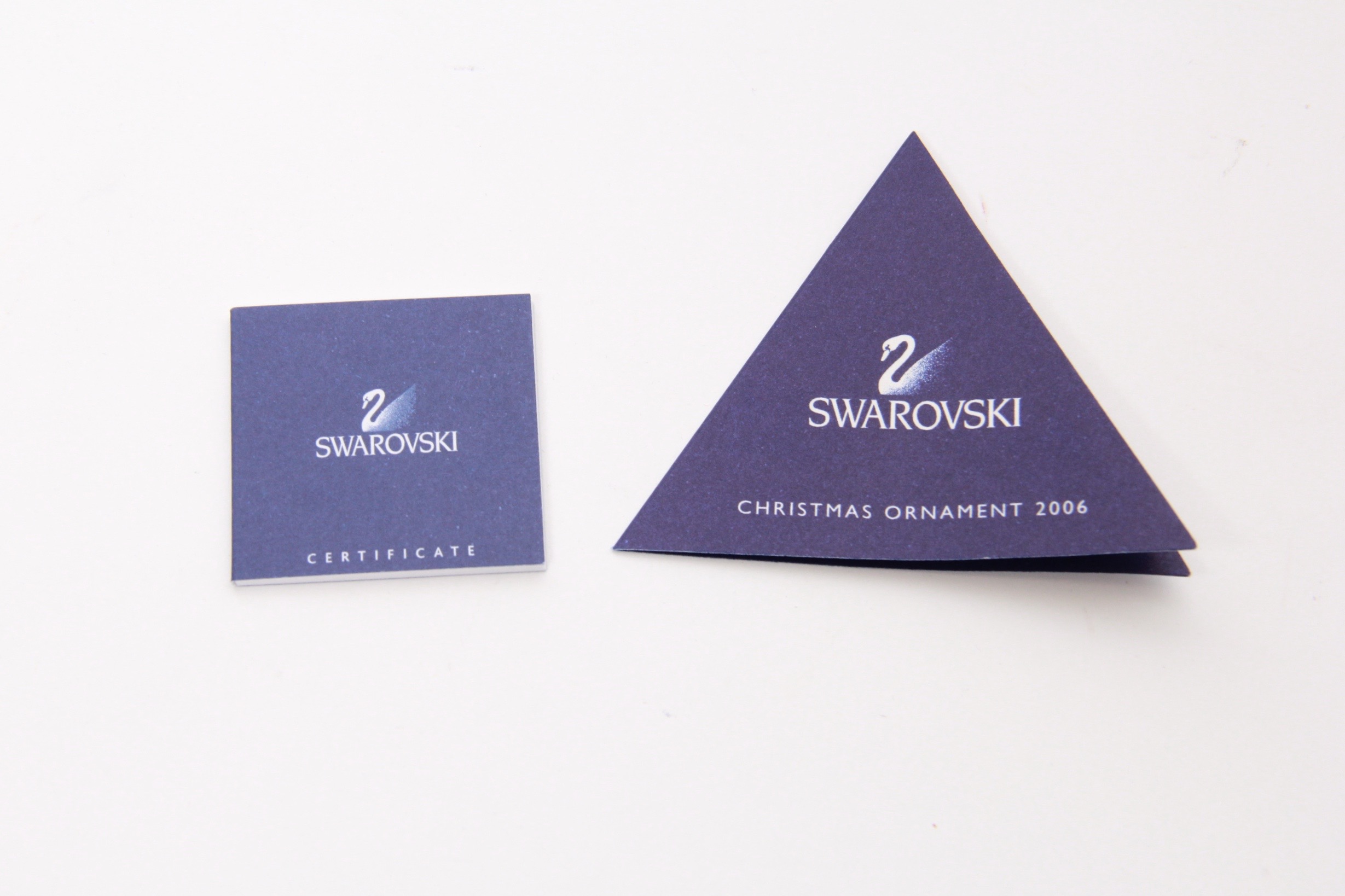 2006 Swarovski Crystal Annual Edition Christmas Ornament