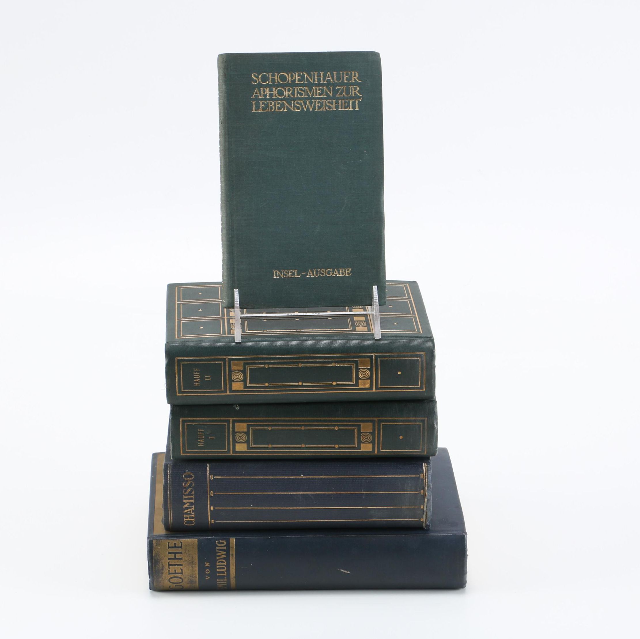 Vintage German-Language Literature and Philosophy Books