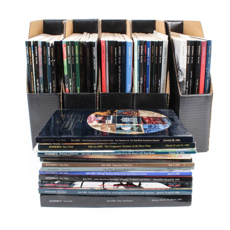 Collection of Sotheby's Catalogues
