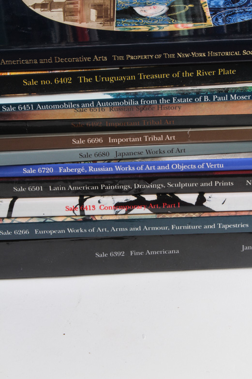 Collection of Sotheby's Catalogues