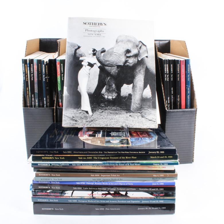 Collection of Sotheby's Catalogues