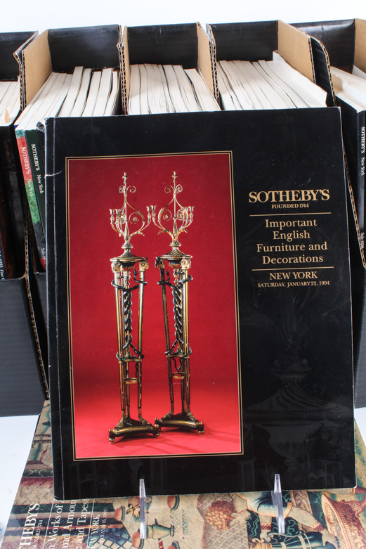 Collection of Sotheby's Catalogues