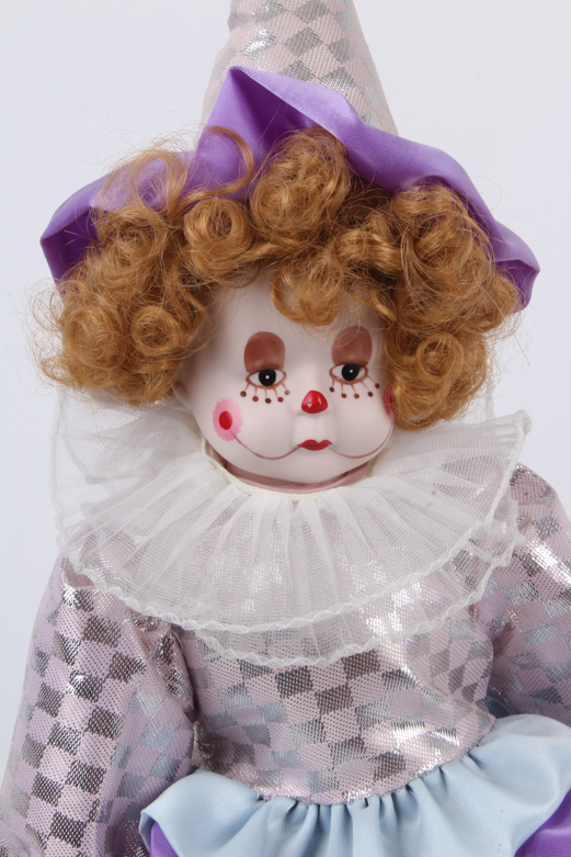 Pair of Brinn's and Heritage Clown Dolls