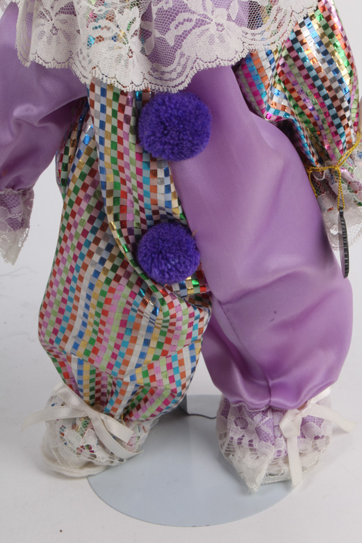 Pair of Brinn's and Heritage Clown Dolls