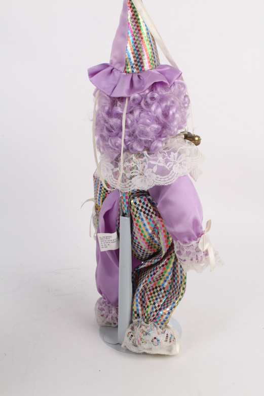 Pair of Brinn's and Heritage Clown Dolls