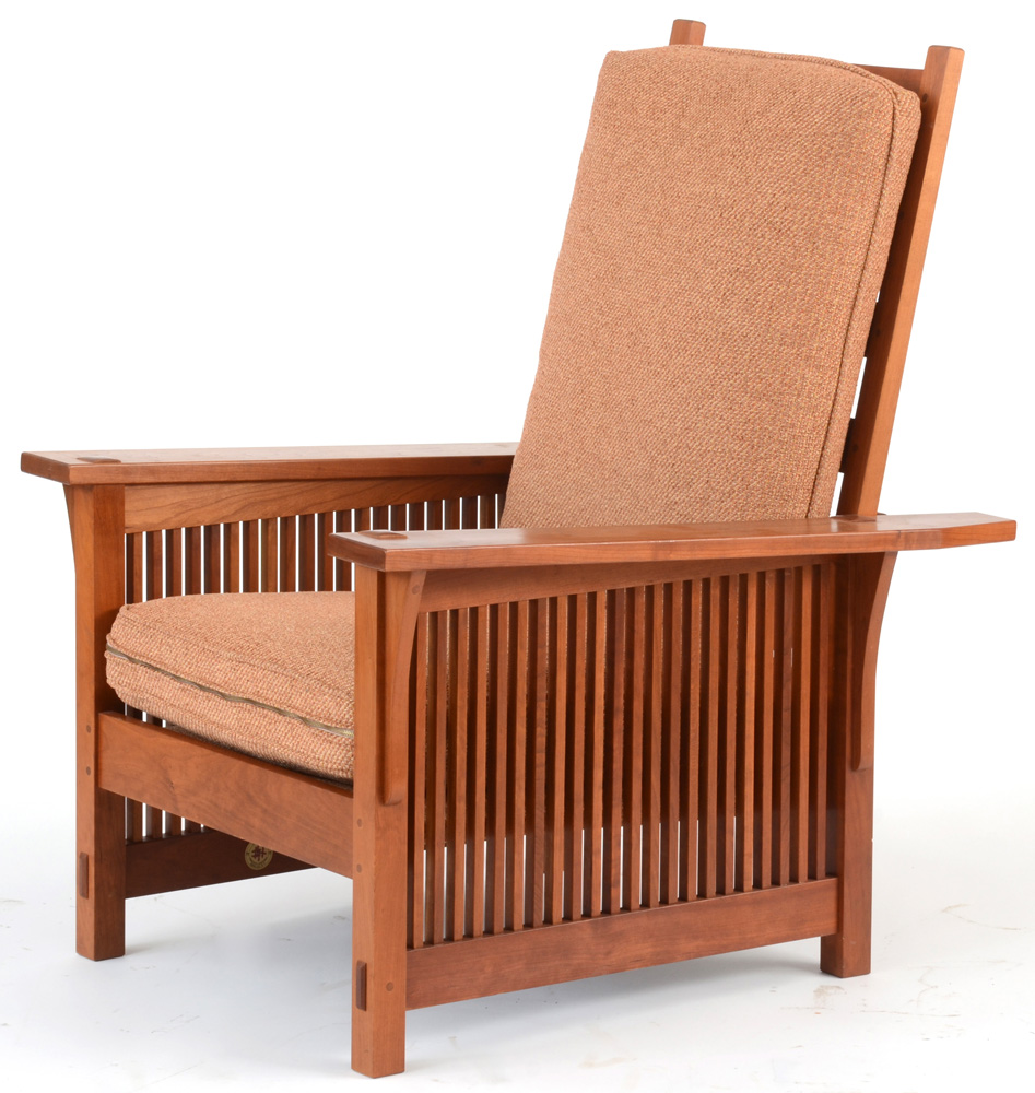 Stickley Furniture Morris Chair and Footstool