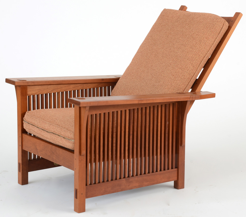 Stickley Furniture Morris Chair and Footstool