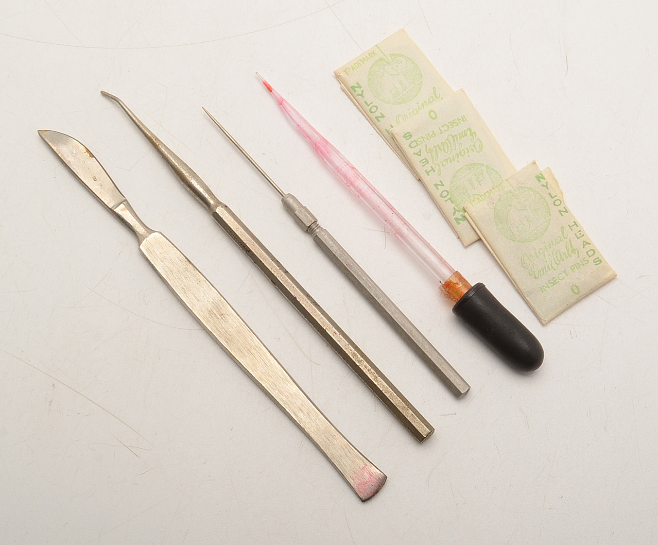 Vintage Indiana University Zoology Department Dissection Kit