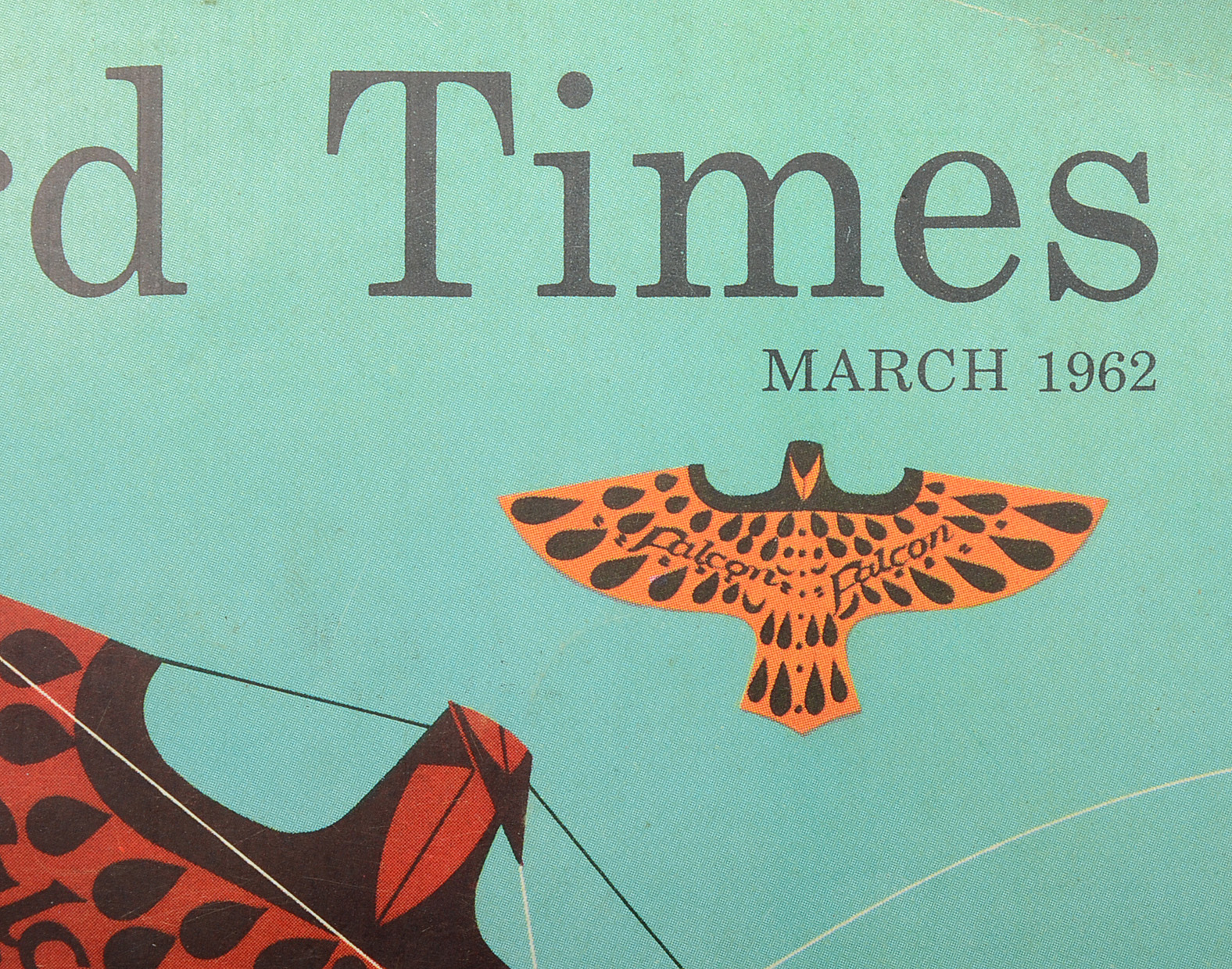 March 1962 Copy of "Ford Times" Featuring Charley Harper Cover
