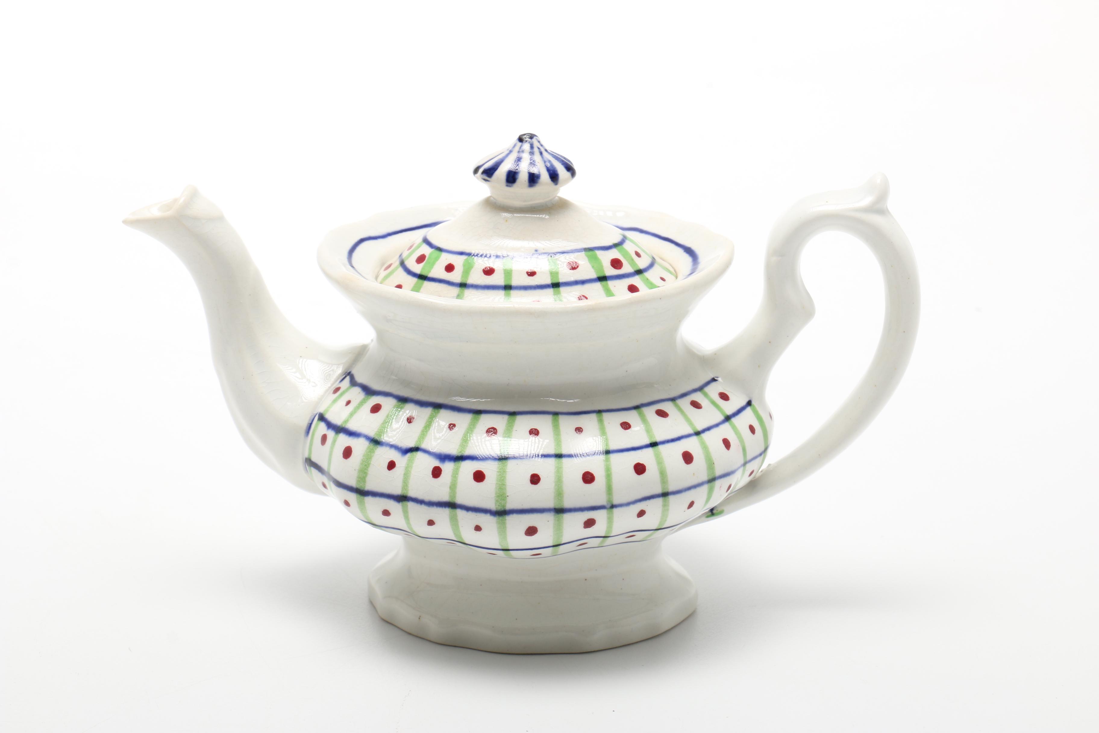 "Rockwell Maid" Ceramic Tea Service