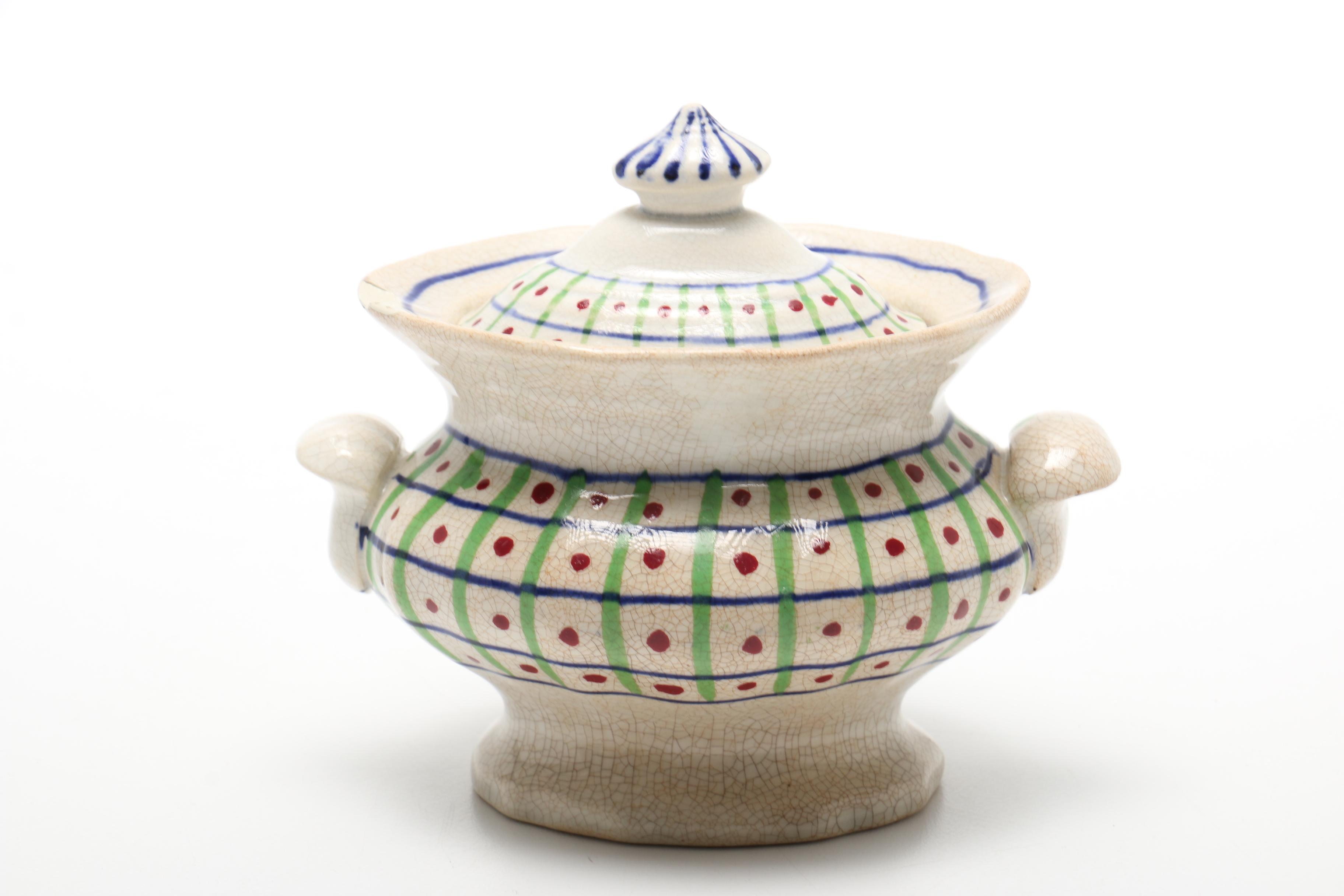 "Rockwell Maid" Ceramic Tea Service