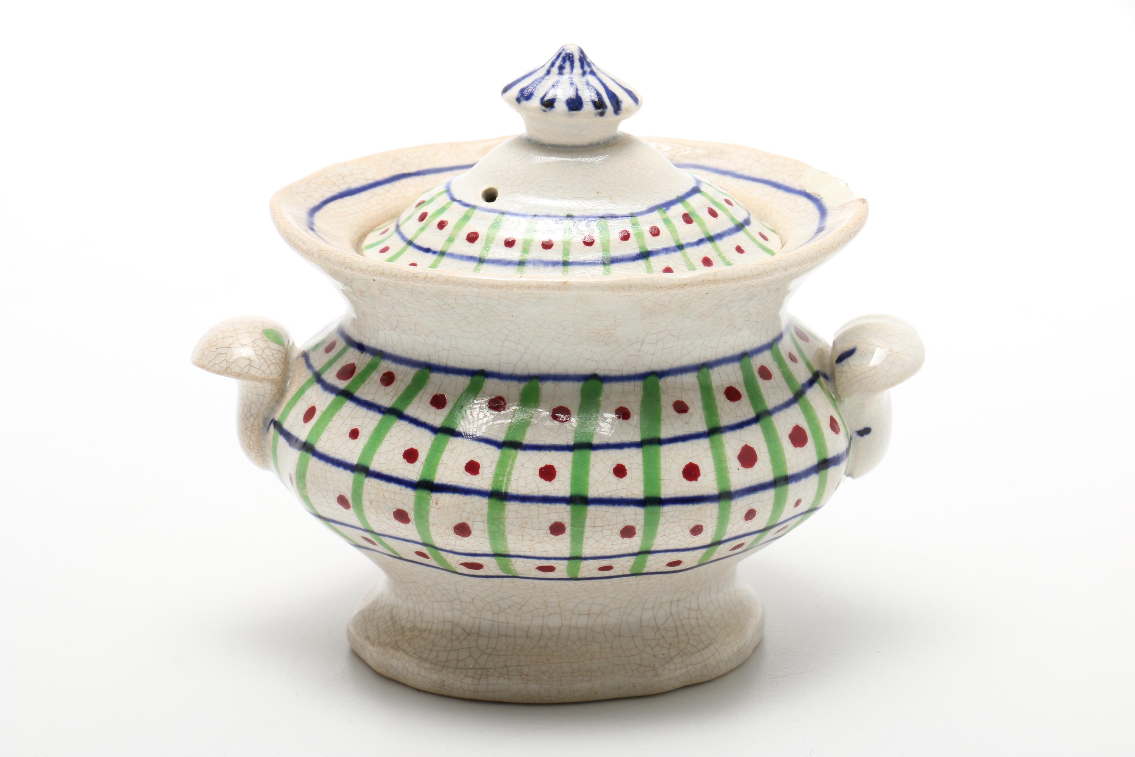 "Rockwell Maid" Ceramic Tea Service