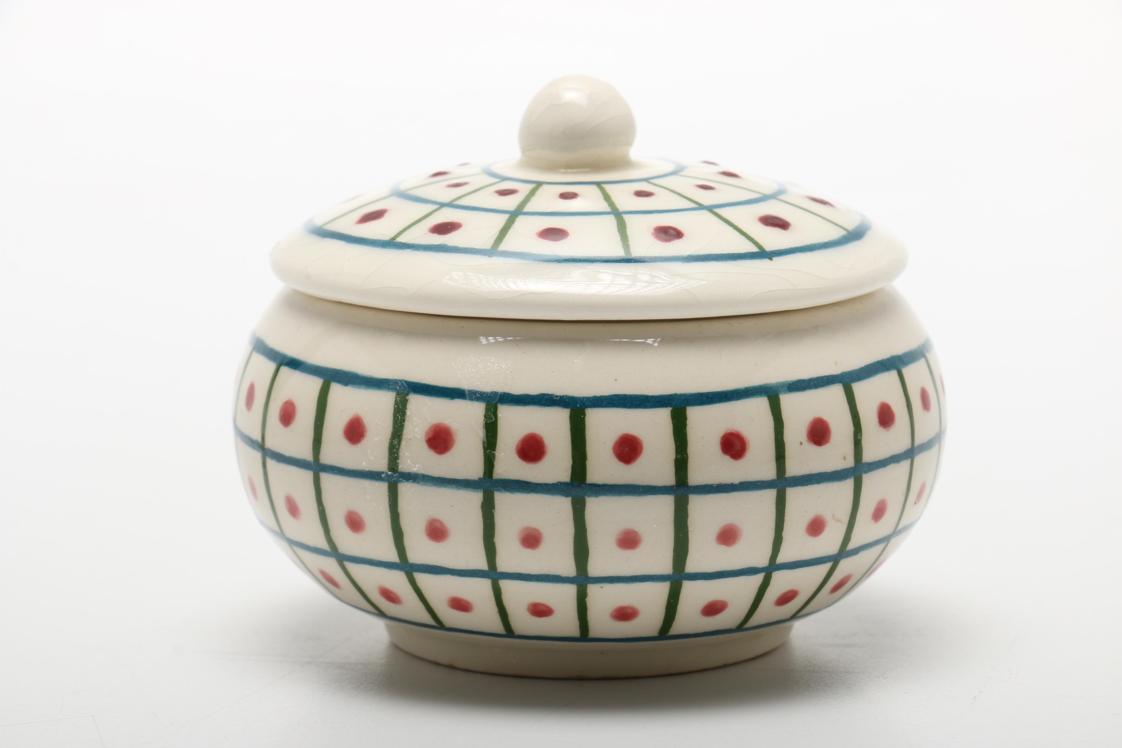 "Rockwell Maid" Ceramic Tea Service