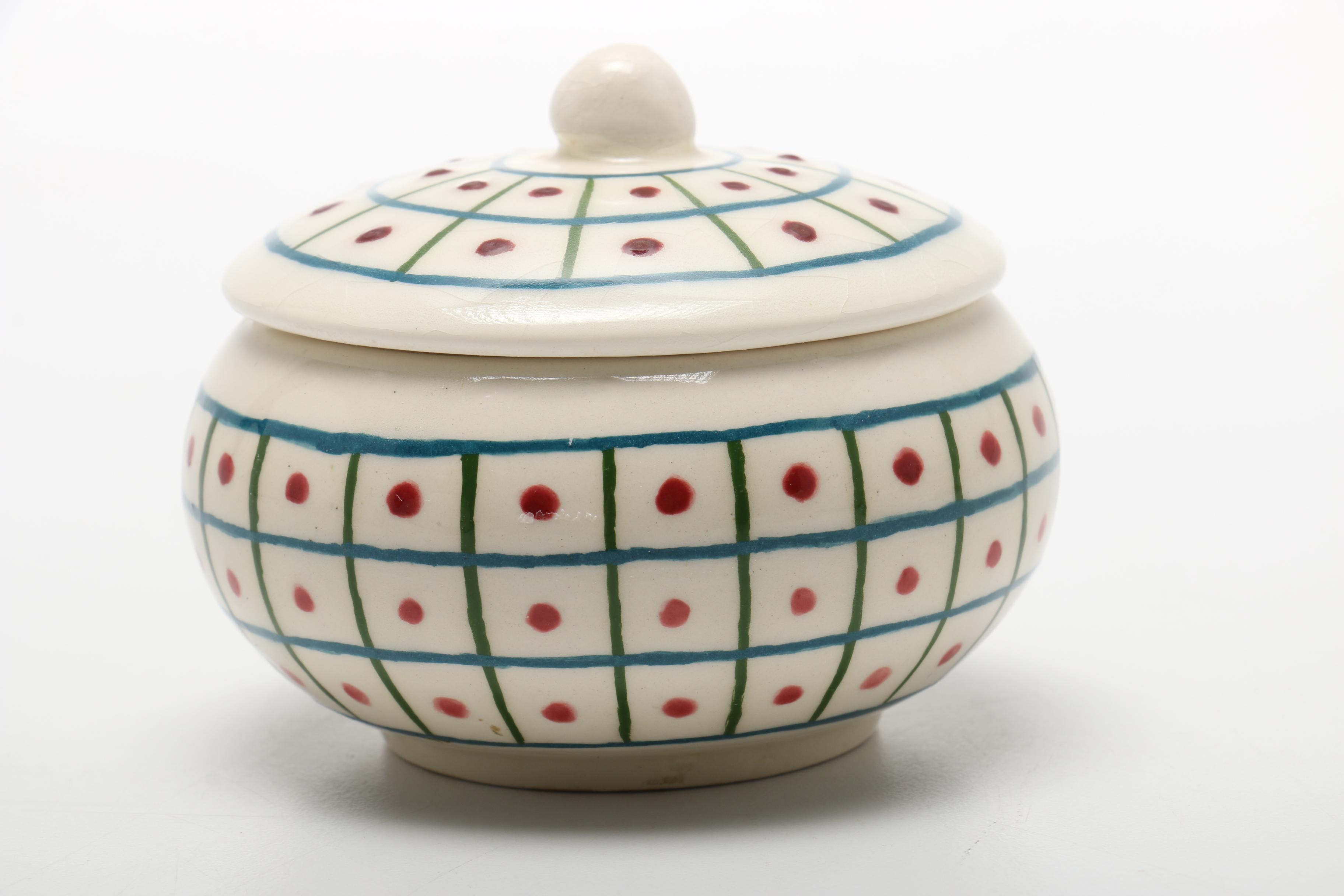 "Rockwell Maid" Ceramic Tea Service