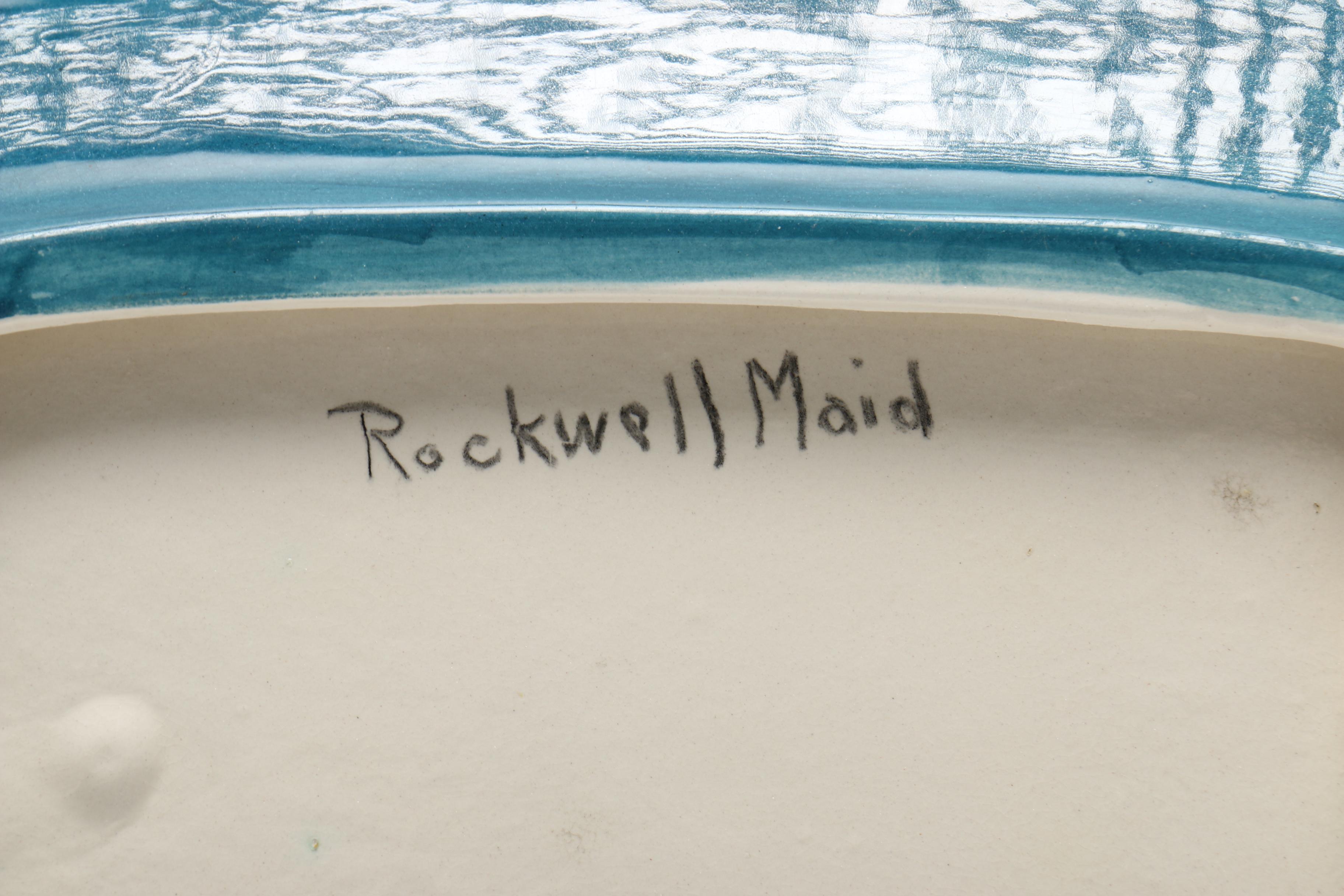 "Rockwell Maid" Ceramic Tea Service