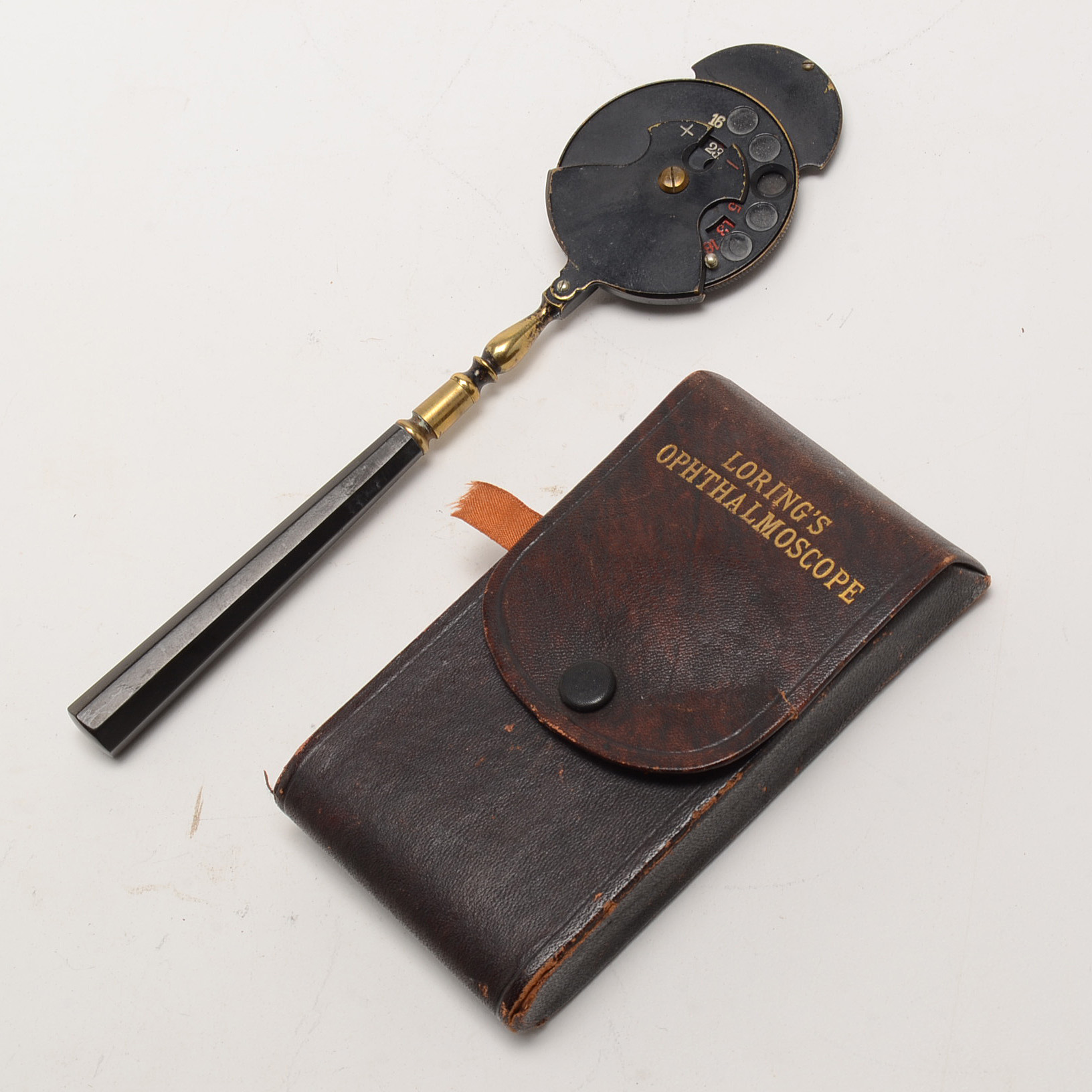 Vintage Ophthalmoscope and Cary Thermometer