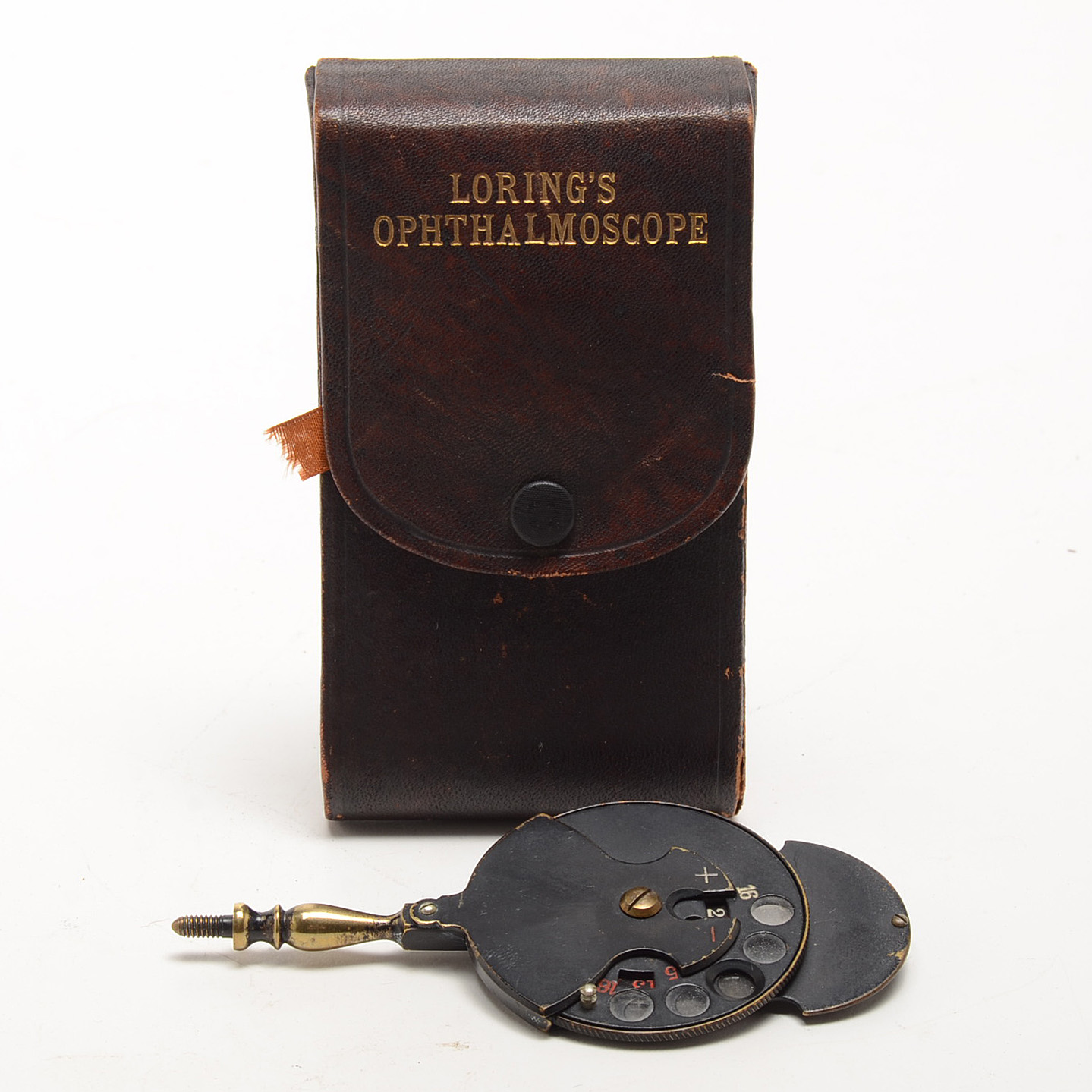 Vintage Ophthalmoscope and Cary Thermometer
