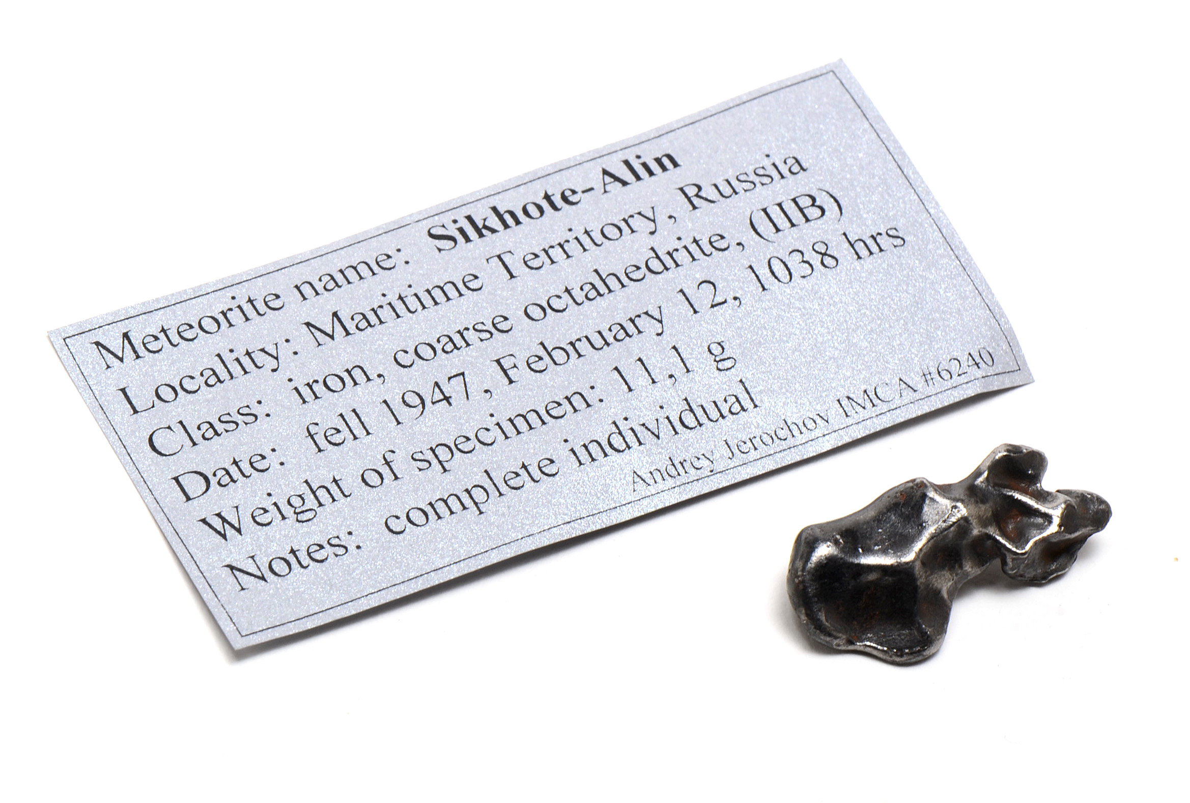 Meteorite Specimen