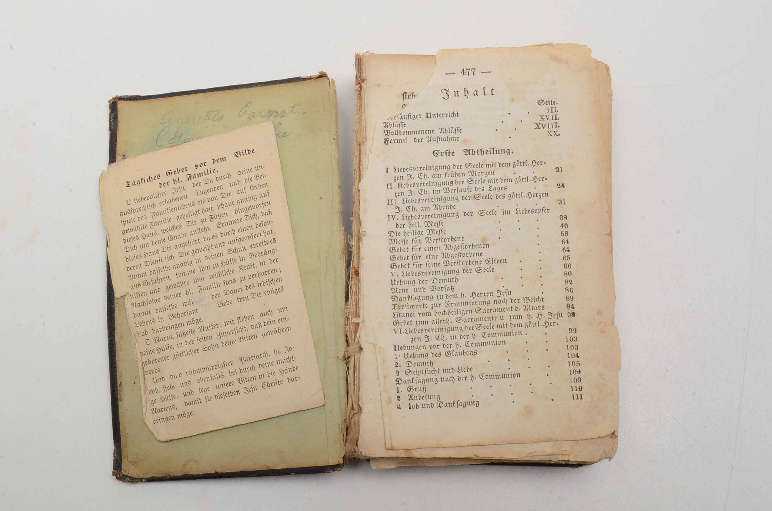 Three Vintage and Antique Religious Items