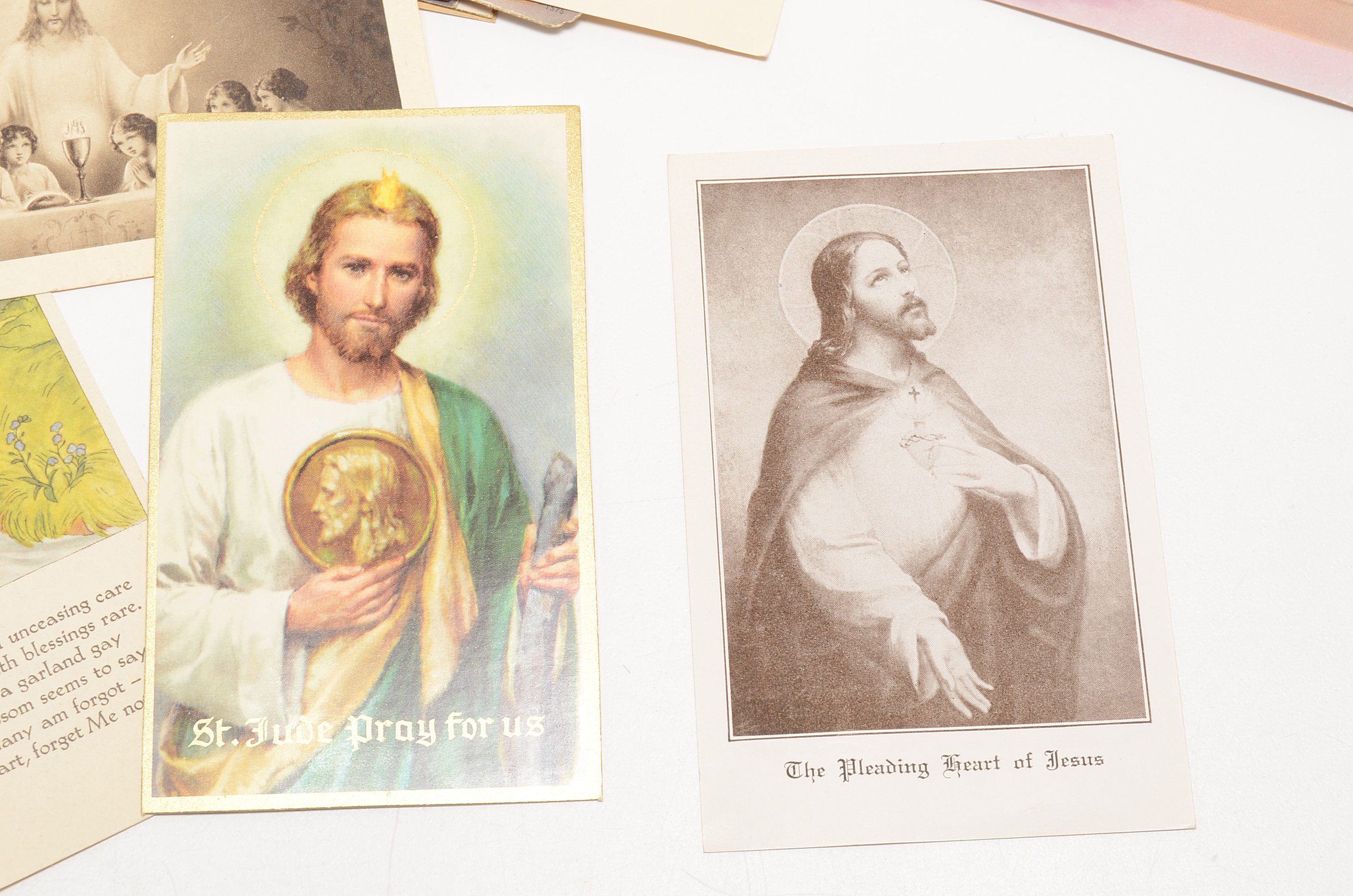 Collection of Vintage Prayer Cards