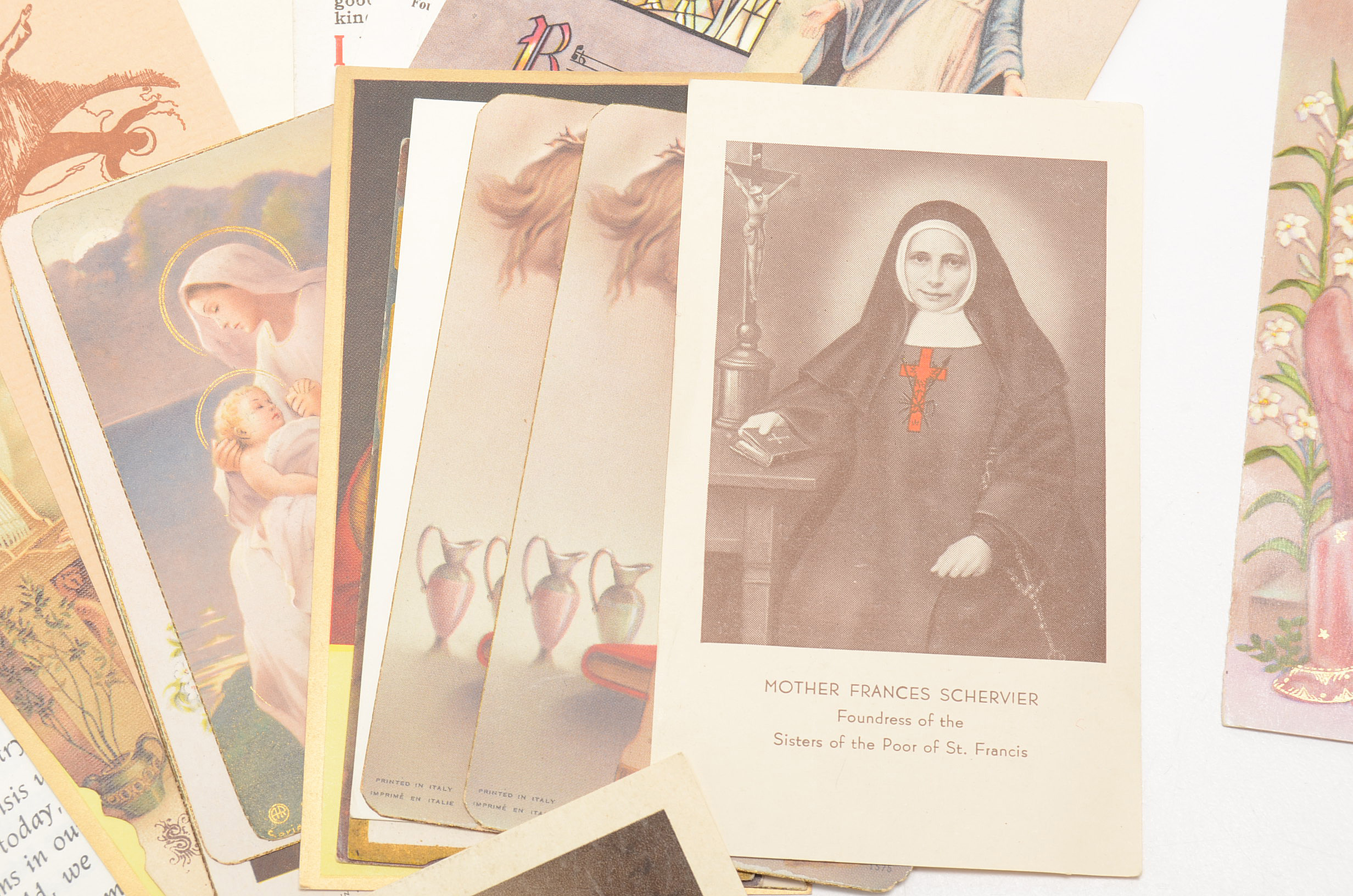 Collection of Vintage Prayer Cards