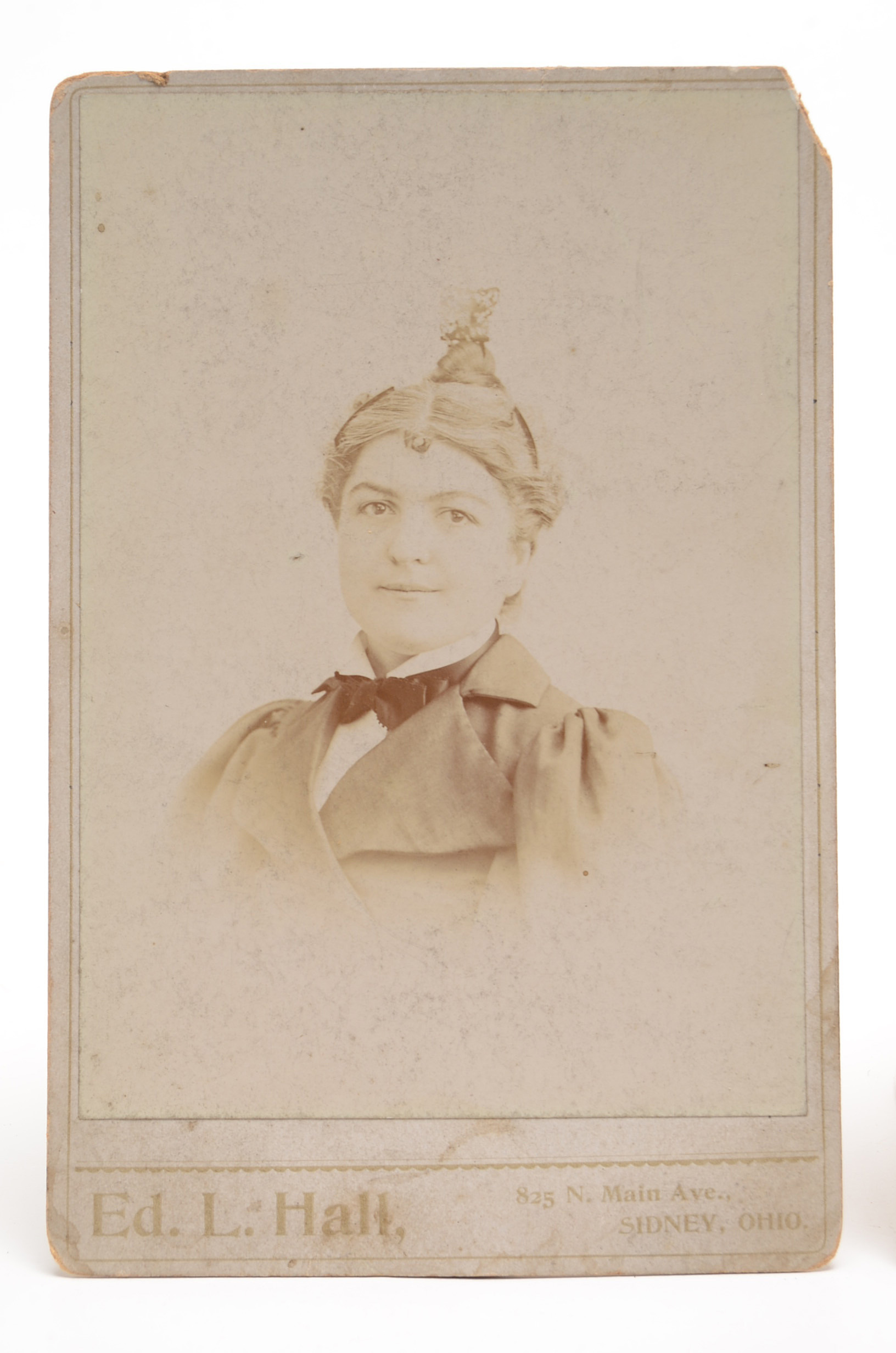 Early Portrait Photographs and Cast Iron Parasol Hook
