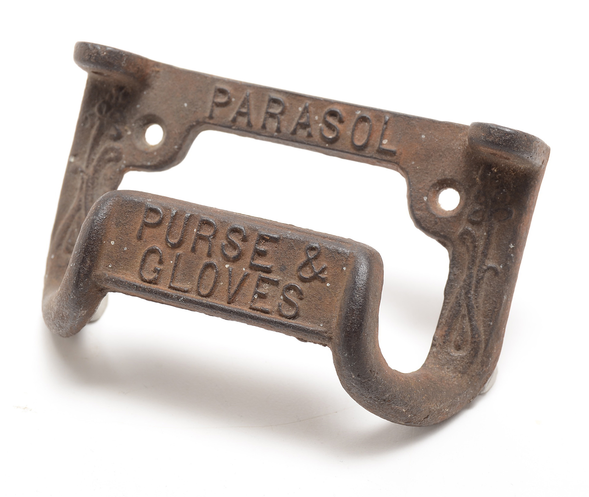 Early Portrait Photographs and Cast Iron Parasol Hook