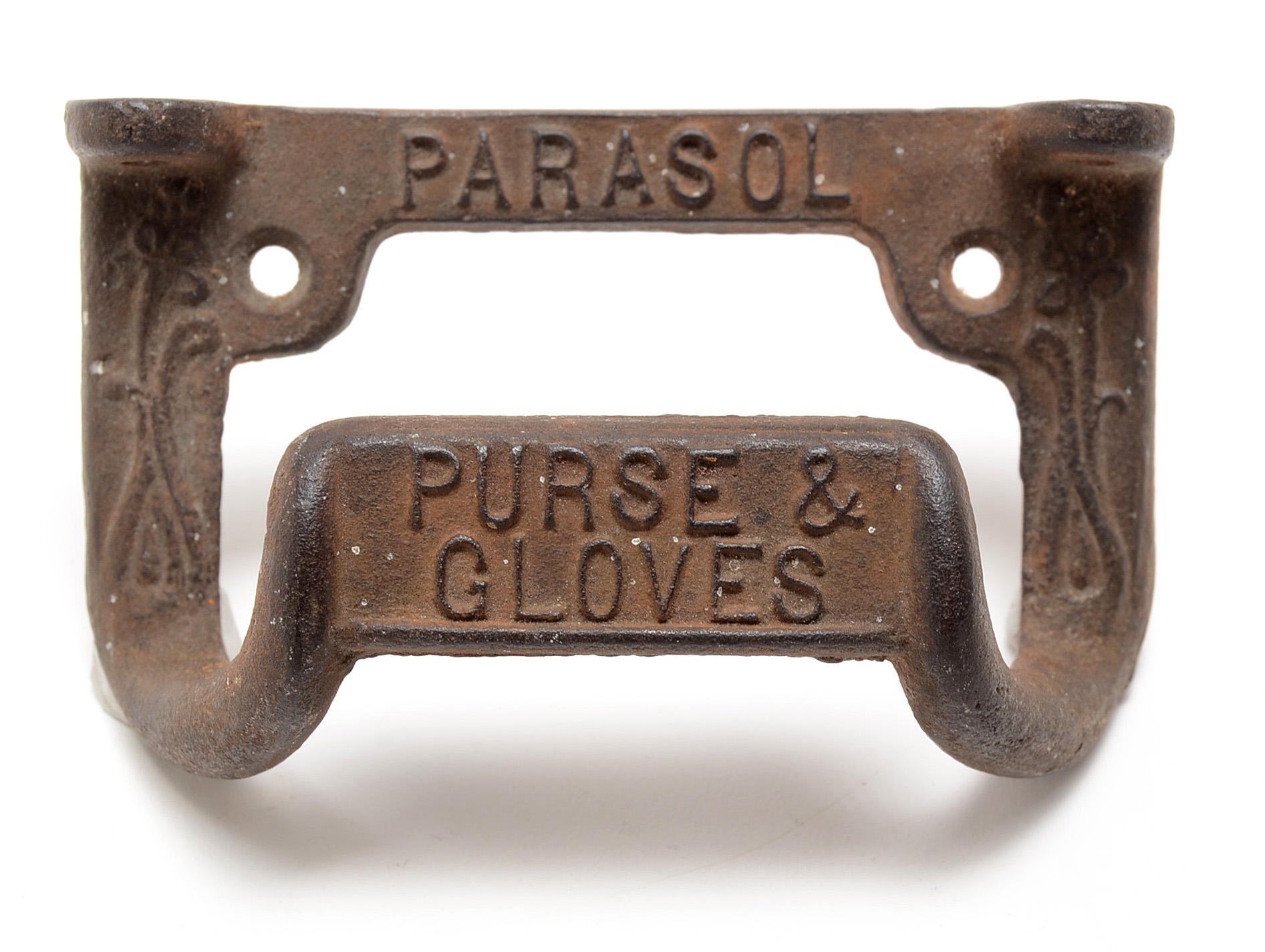 Early Portrait Photographs and Cast Iron Parasol Hook