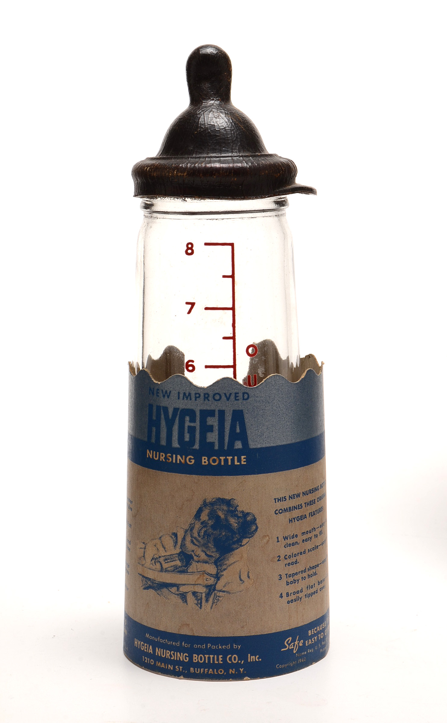 Three Vintage Nursing Bottles