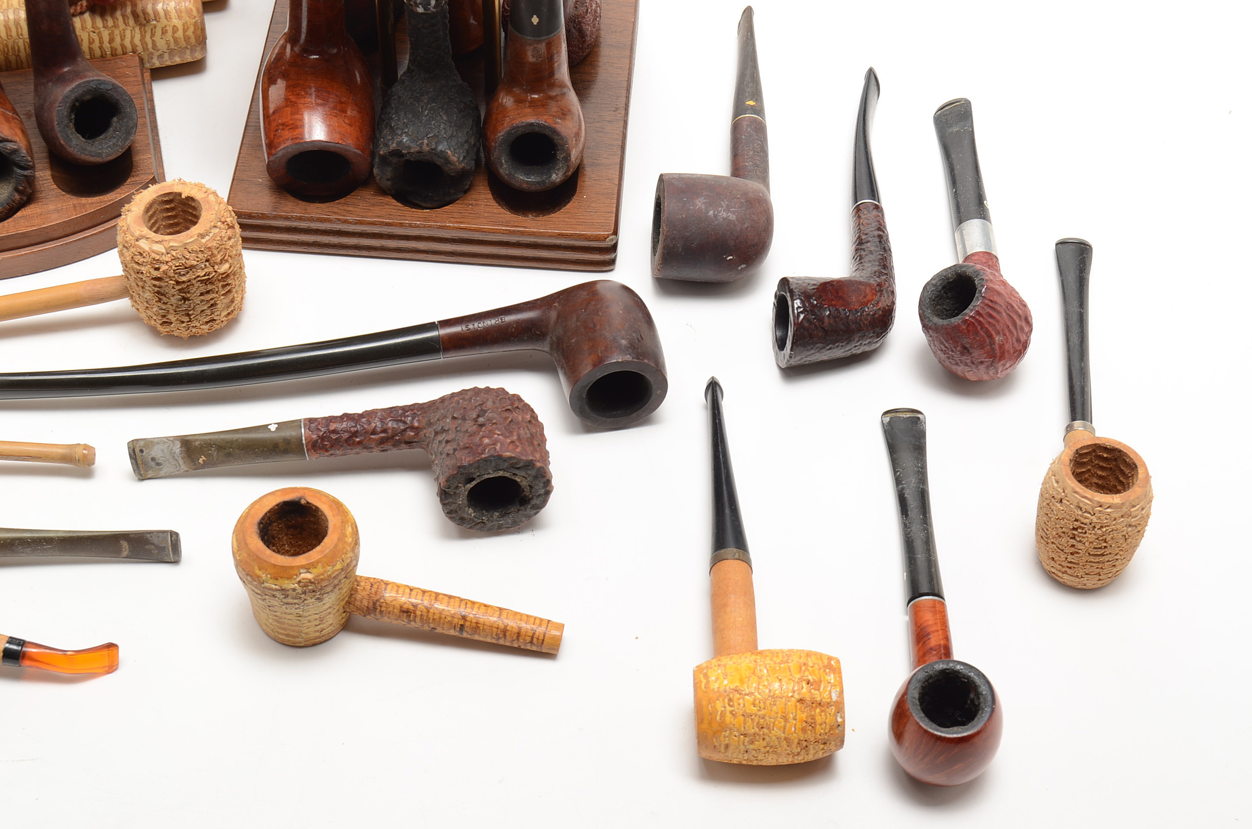 Collection of Vintage Tobacco Pipes