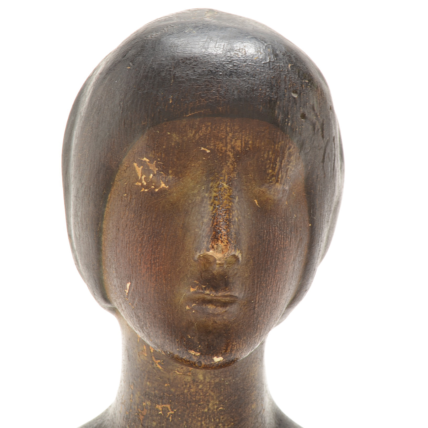Plaster Bust of Medieval Style Woman